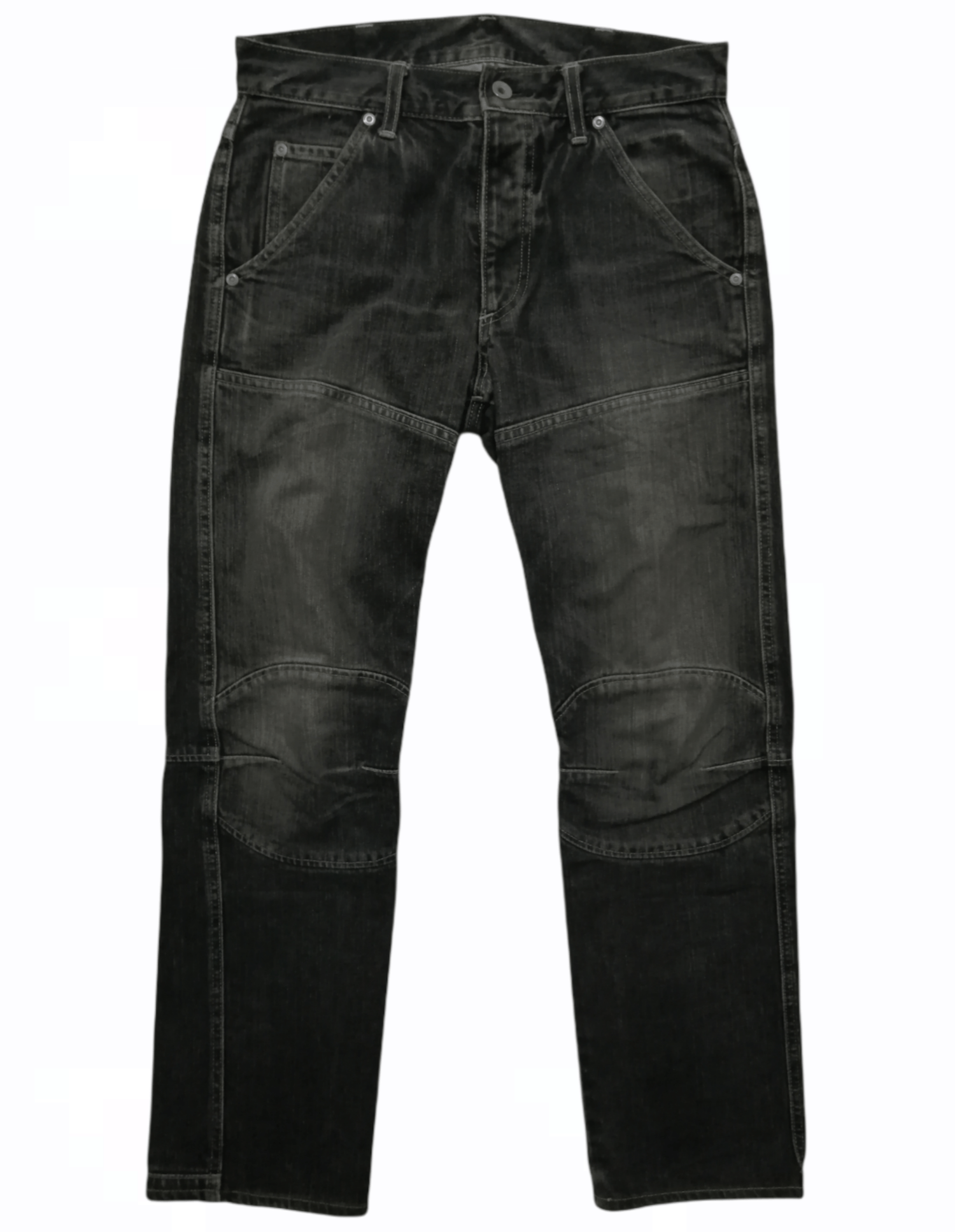 image of Archival Clothing x Beauty Beast Vintage Gowest Japan Jeans in Black, Men's (Size 30)