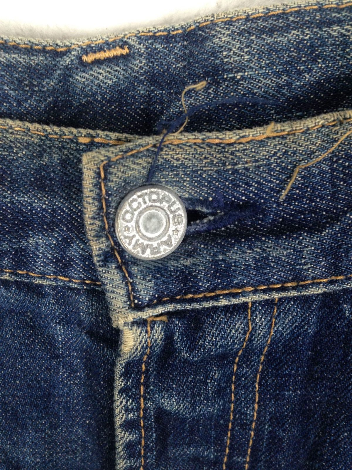 Japanese Brand × Octopus Octopus Army Distressed Denim pants Size US 33 - 3 Thumbnail