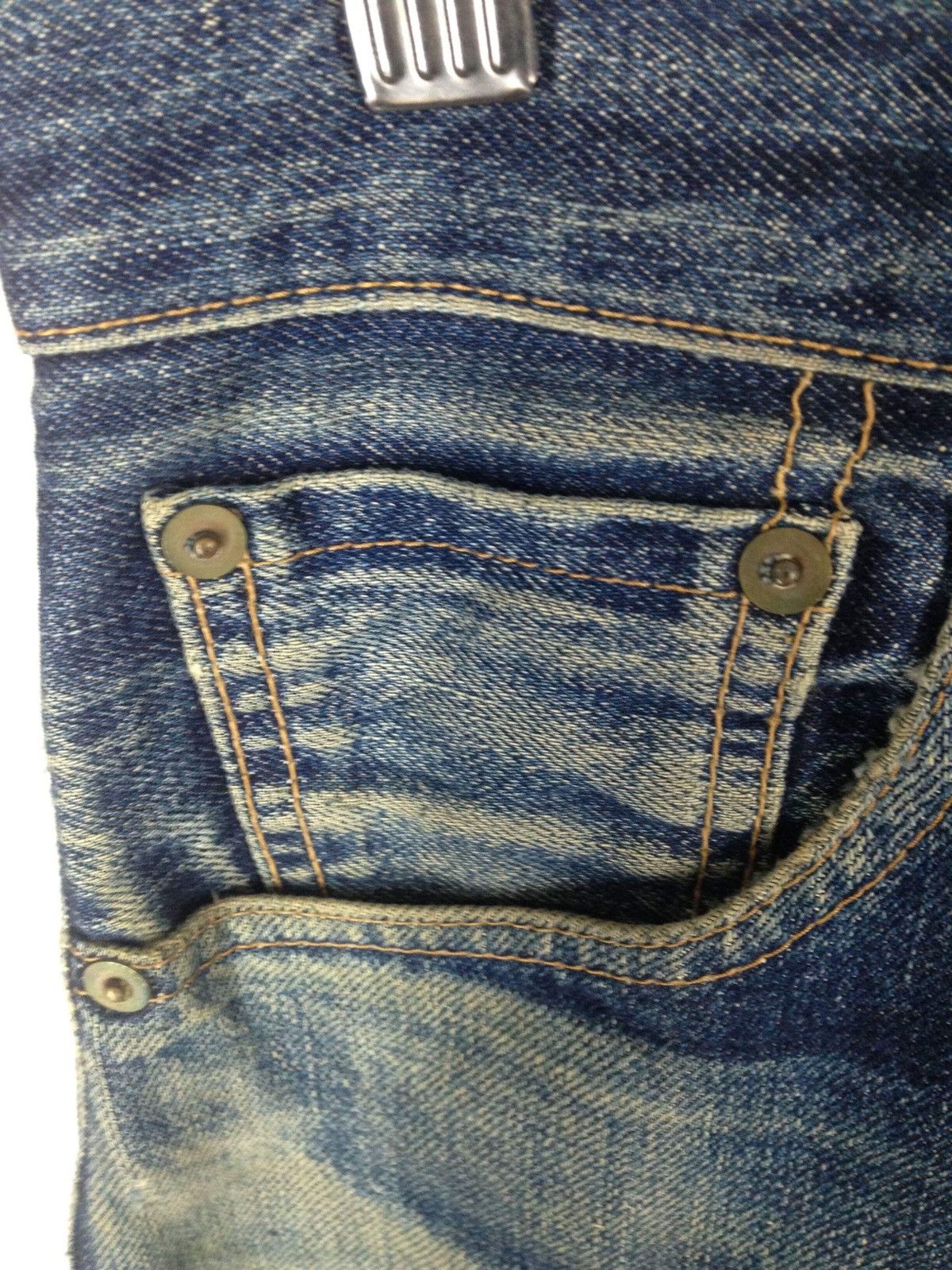 Japanese Brand × Octopus Octopus Army Distressed Denim pants Size US 33 - 4 Thumbnail