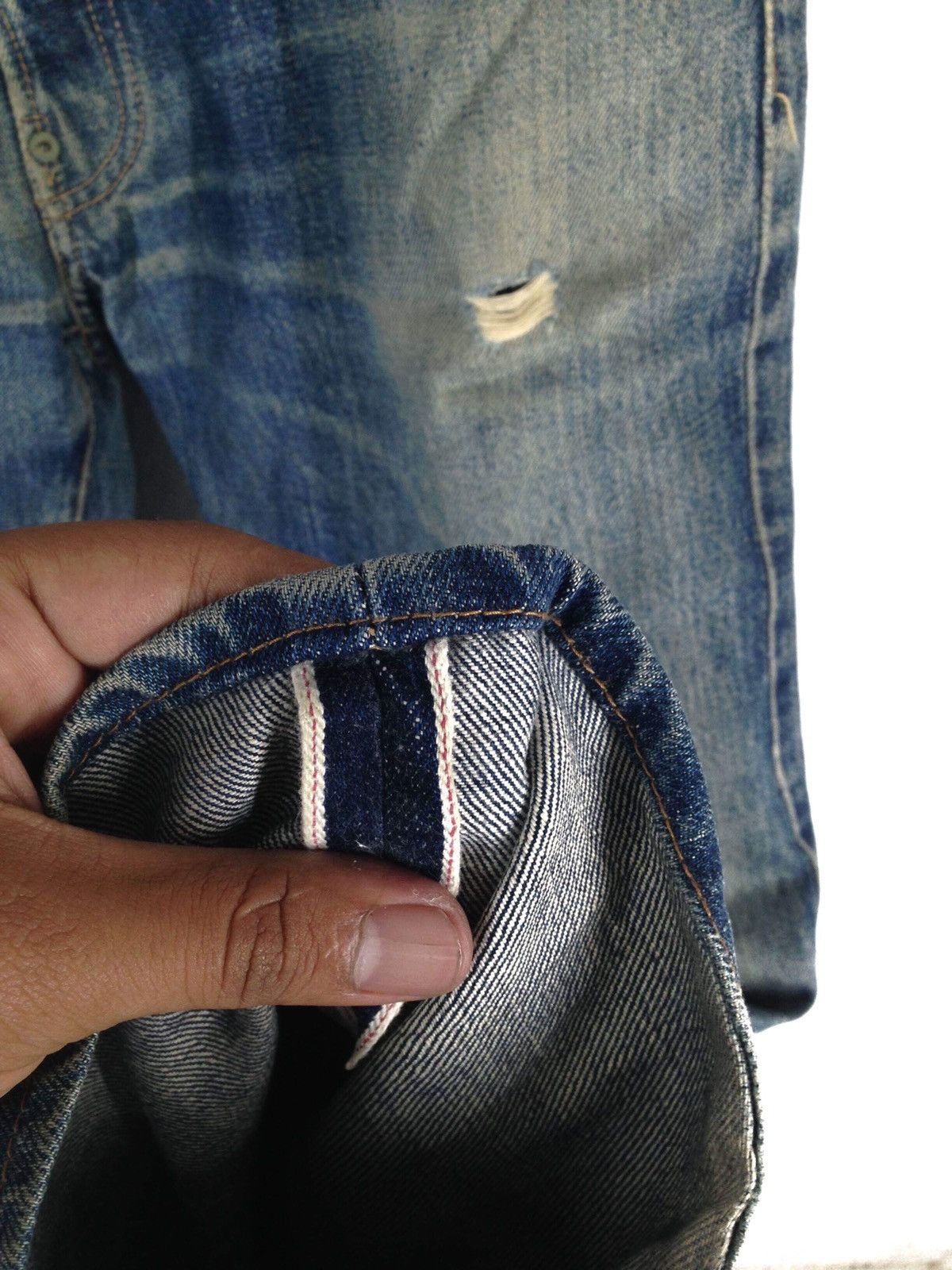 Japanese Brand × Octopus Octopus Army Distressed Denim pants Size US 33 - 8 Thumbnail