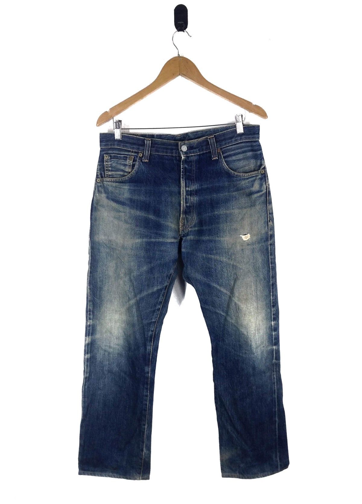 Japanese Brand × Octopus Octopus Army Distressed Denim pants Size US 33 - 1 Thumbnail