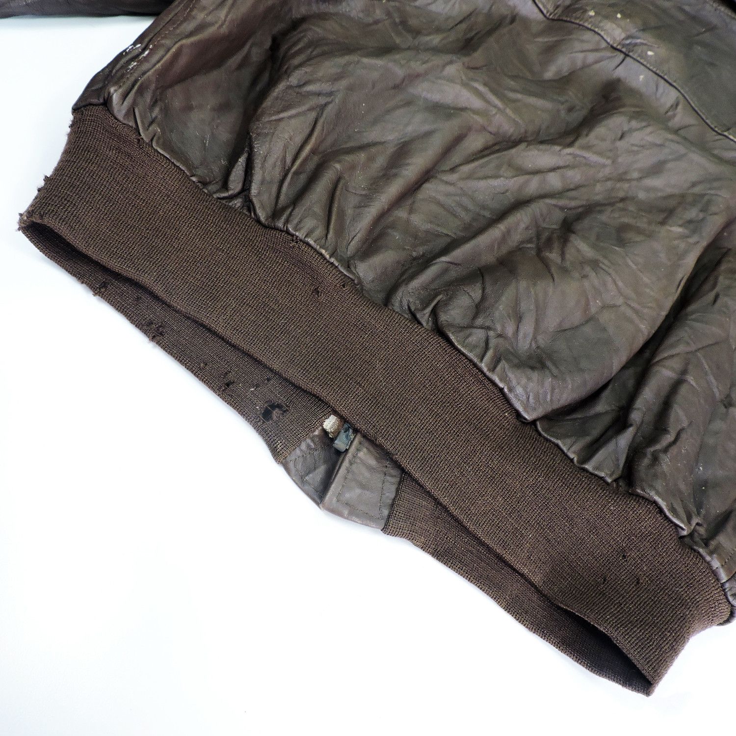 Other A2 U.S.A Air Force USAF Bomber Leather Jacket Size US L / EU 52-54 / 3 - 20 Thumbnail