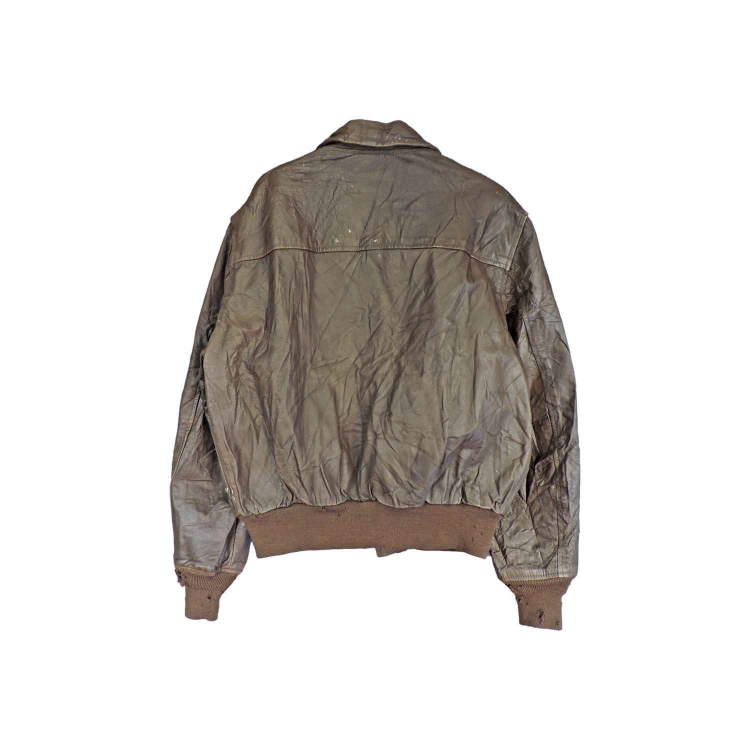 Other A2 U.S.A Air Force USAF Bomber Leather Jacket Size US L / EU 52-54 / 3 - 2 Thumbnail