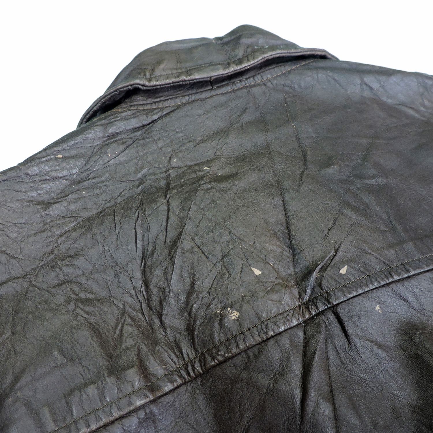 Other A2 U.S.A Air Force USAF Bomber Leather Jacket Size US L / EU 52-54 / 3 - 17 Thumbnail