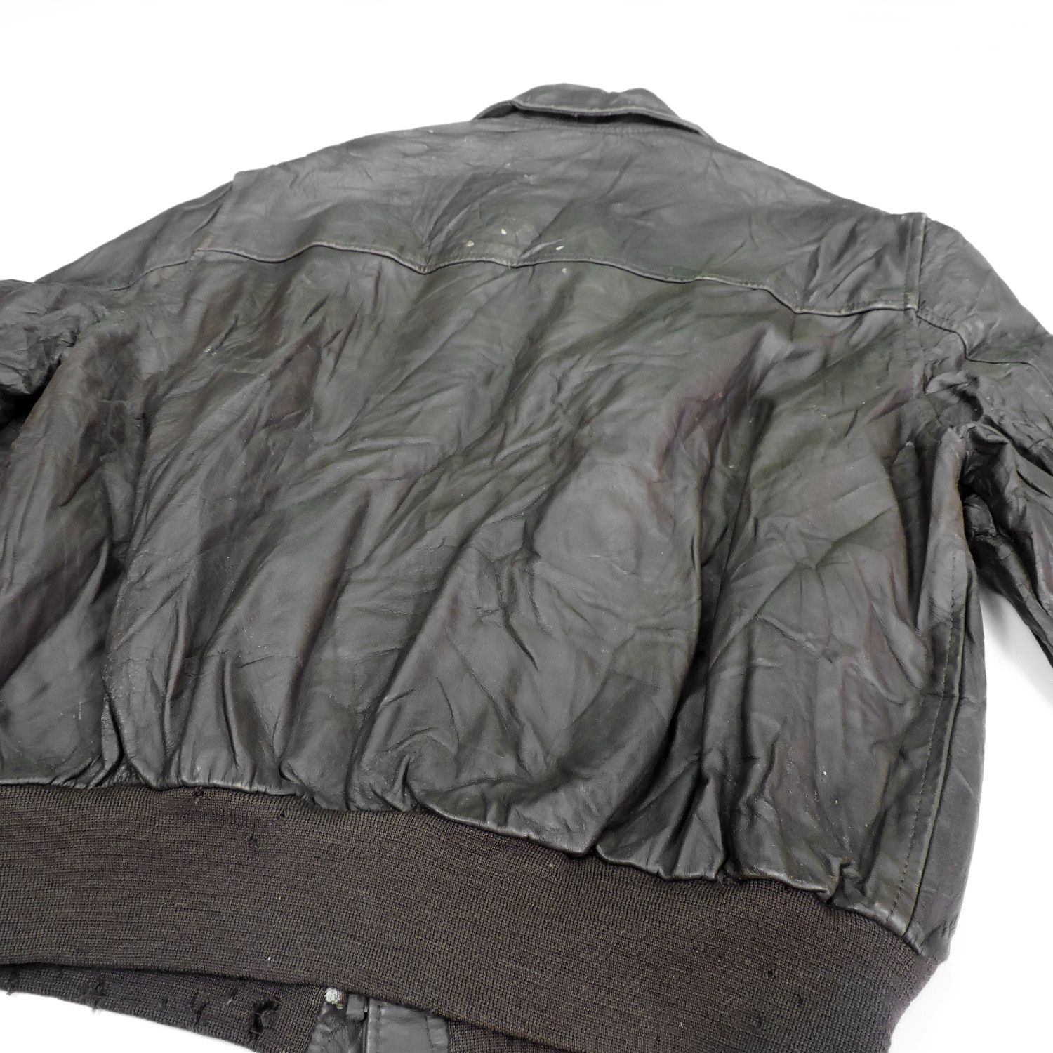 Other A2 U.S.A Air Force USAF Bomber Leather Jacket Size US L / EU 52-54 / 3 - 10 Thumbnail