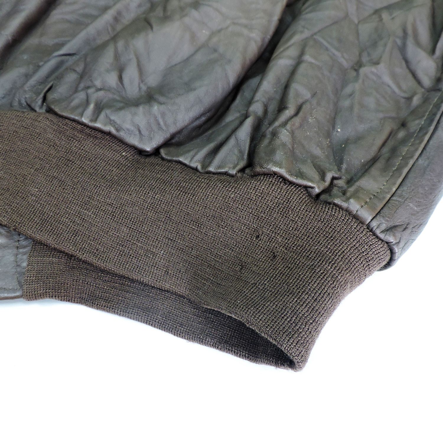 Other A2 U.S.A Air Force USAF Bomber Leather Jacket Size US L / EU 52-54 / 3 - 19 Thumbnail