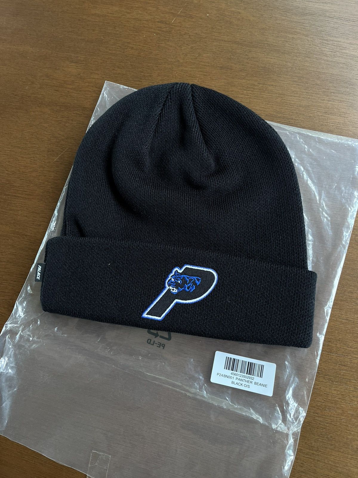 Palace Palace Panther Beanie SS23 Black | Grailed