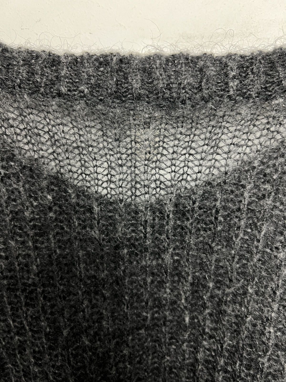 Seditionaries handmade mohair punk grunge nn cropped sweater m-l Size US M / EU 48-50 / 2 - 9 Thumbnail