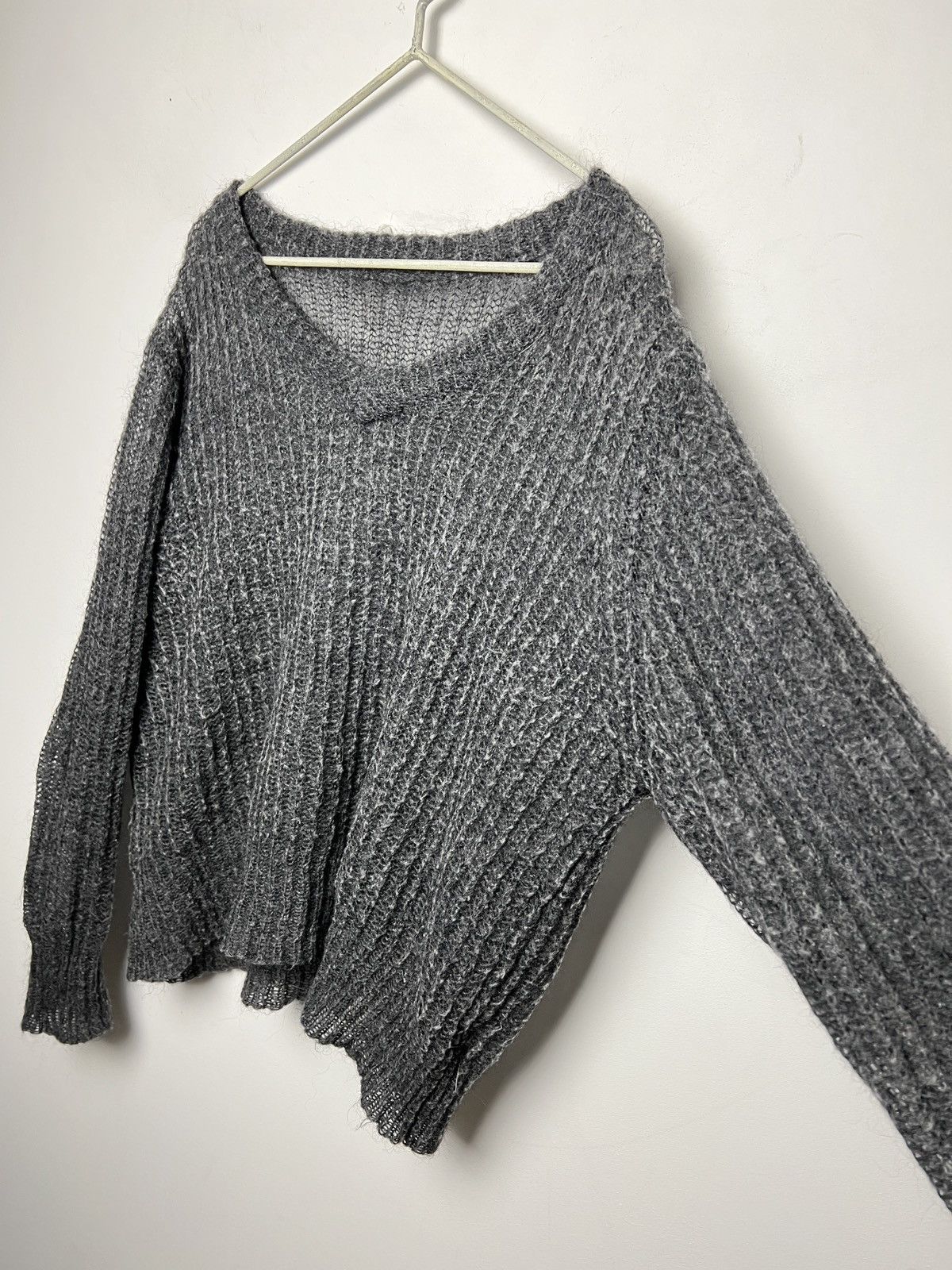Seditionaries handmade mohair punk grunge nn cropped sweater m-l Size US M / EU 48-50 / 2 - 5 Thumbnail
