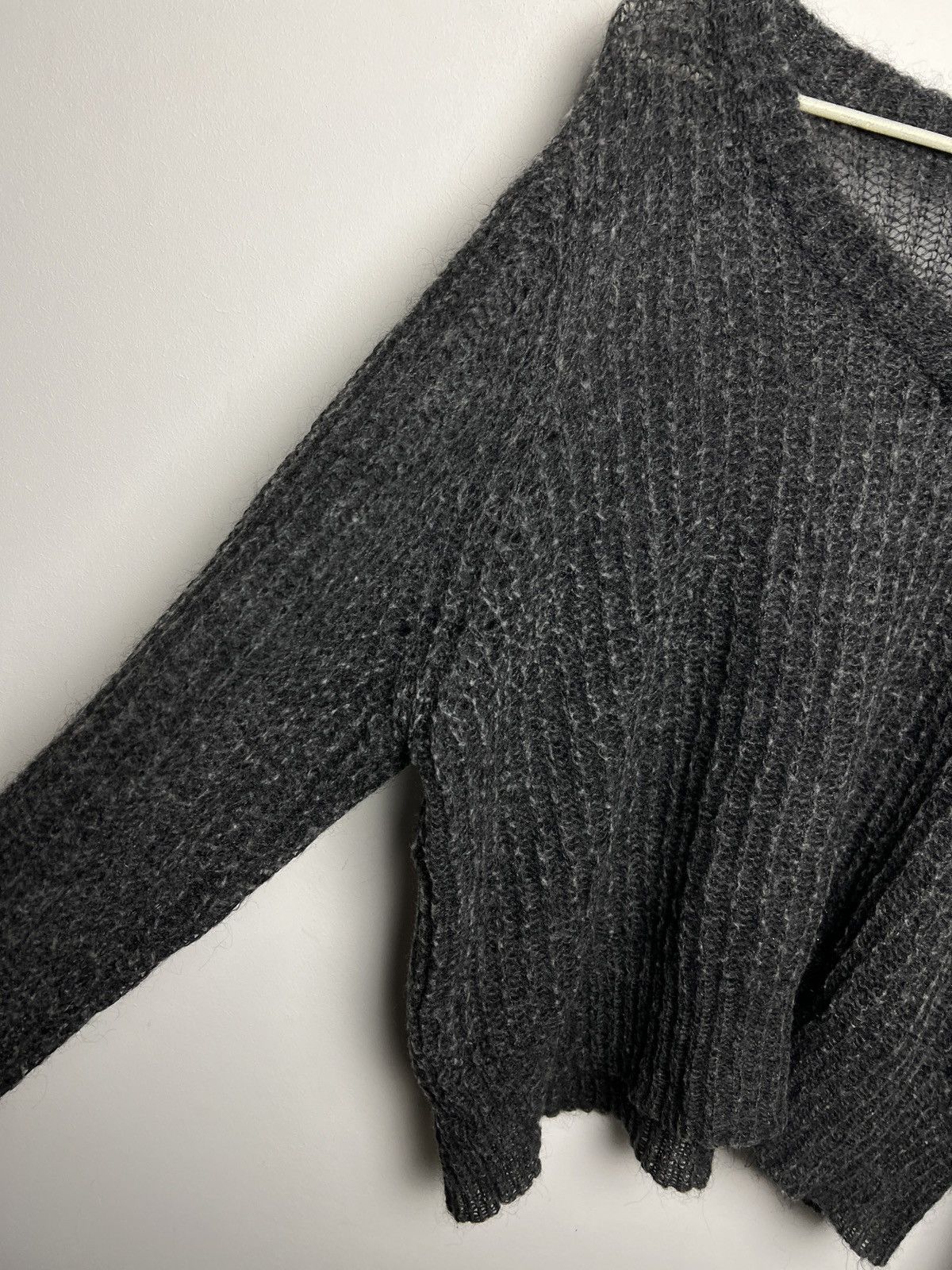 Seditionaries handmade mohair punk grunge nn cropped sweater m-l Size US M / EU 48-50 / 2 - 8 Thumbnail