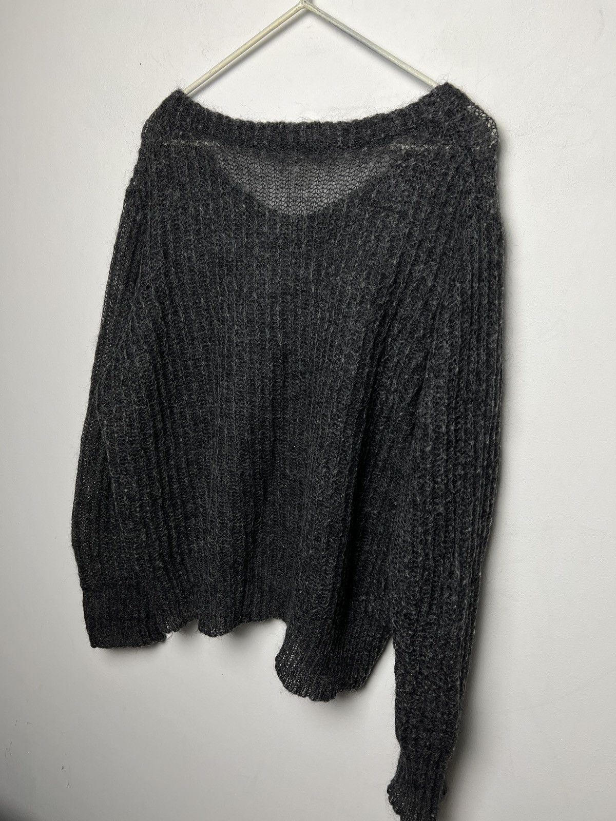 Seditionaries handmade mohair punk grunge nn cropped sweater m-l Size US M / EU 48-50 / 2 - 10 Thumbnail