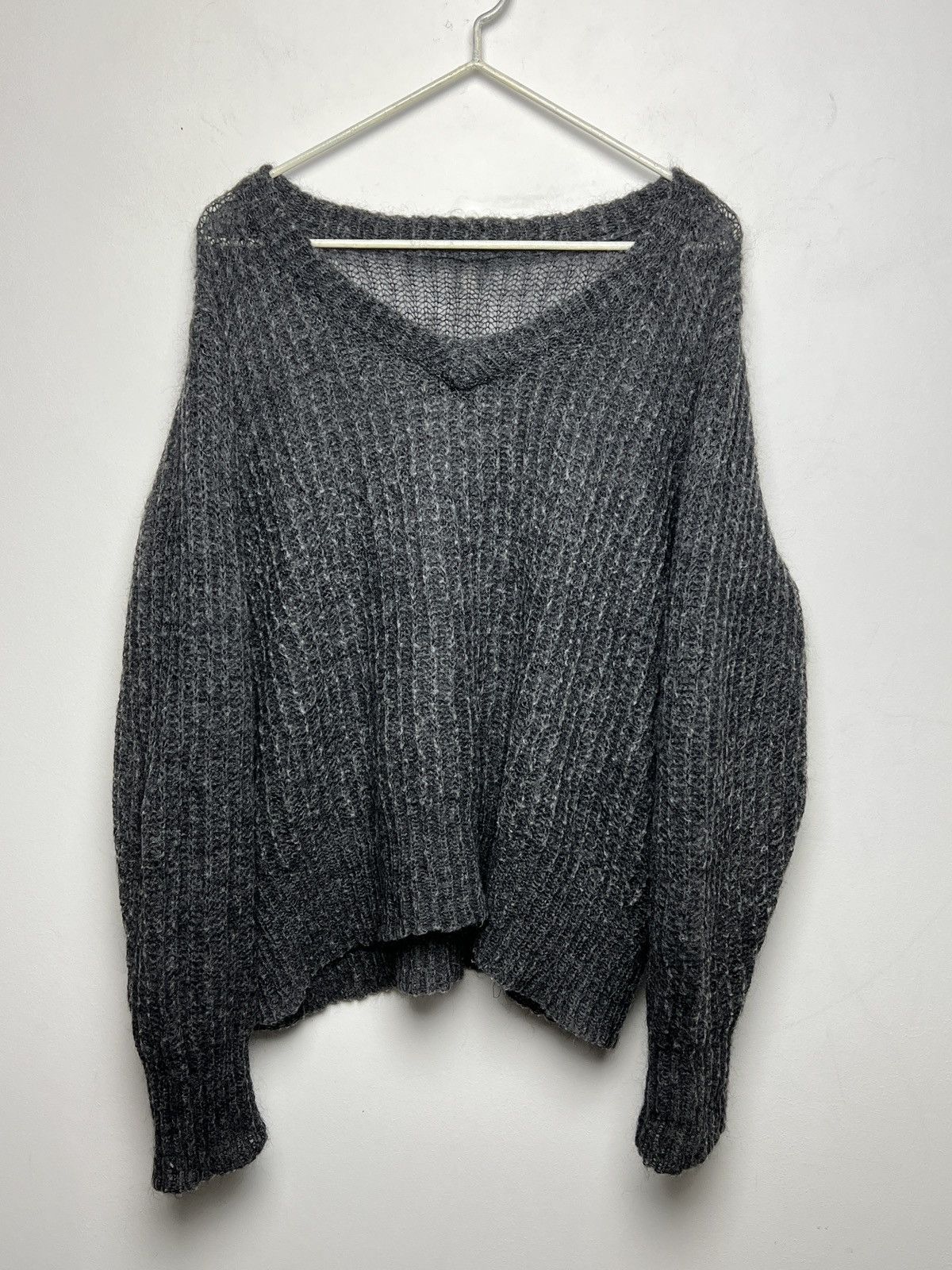 Seditionaries handmade mohair punk grunge nn cropped sweater m-l Size US M / EU 48-50 / 2 - 3 Thumbnail