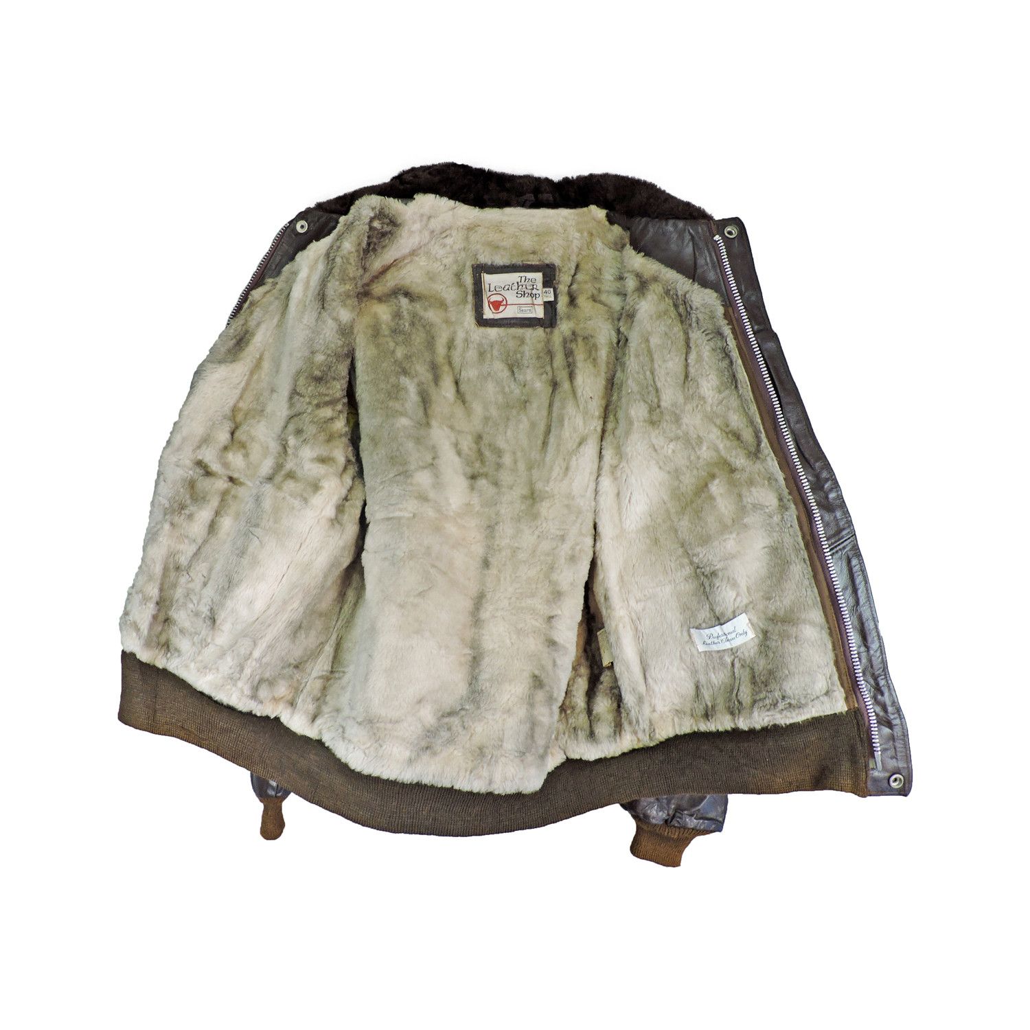 Sears × The Leather Shop The Leather Shop by Sears G1 Bomber Flight Leather Jacket Size US L / EU 52-54 / 3 - 3 Thumbnail