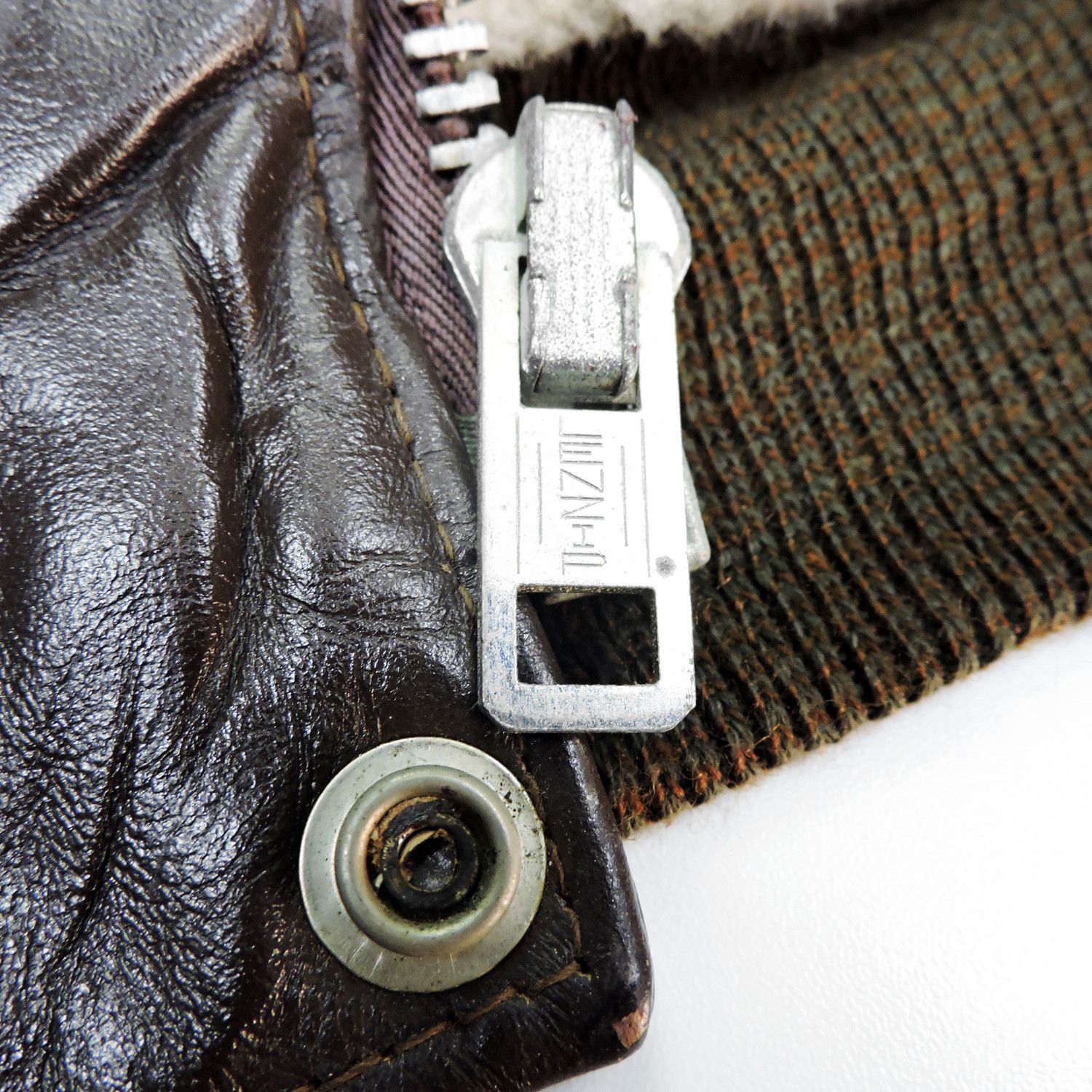 Sears × The Leather Shop The Leather Shop by Sears G1 Bomber Flight Leather Jacket Size US L / EU 52-54 / 3 - 8 Thumbnail