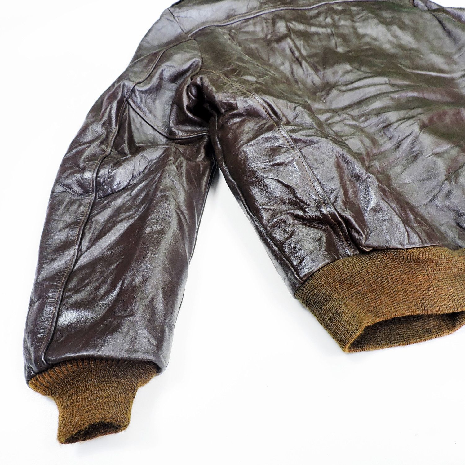 Sears × The Leather Shop The Leather Shop by Sears G1 Bomber Flight Leather Jacket Size US L / EU 52-54 / 3 - 15 Thumbnail