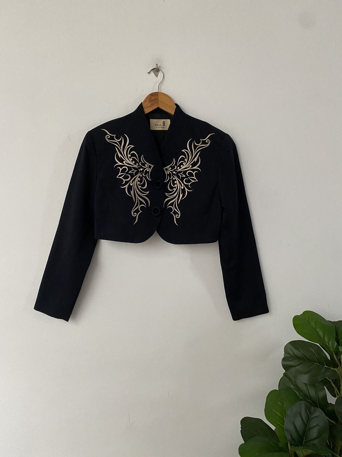 Designer × Japanese Brand × Seditionaries ELLA 🇯🇵 Japanese cropped jacket embroidery design Size ONE SIZE - 2 Thumbnail