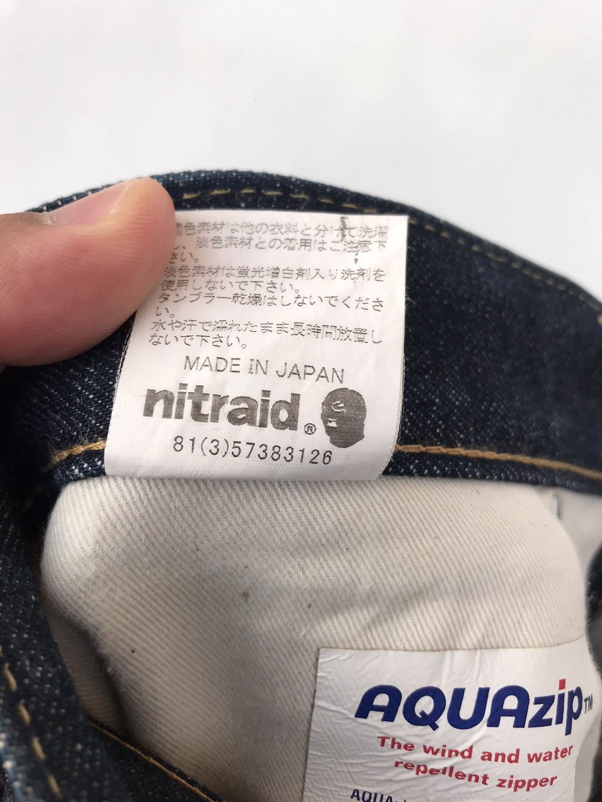 Nitraid Nitraid Selvedge Red Line Pant With Riri Aquazip Size US 34 / EU 50 - 12 Thumbnail