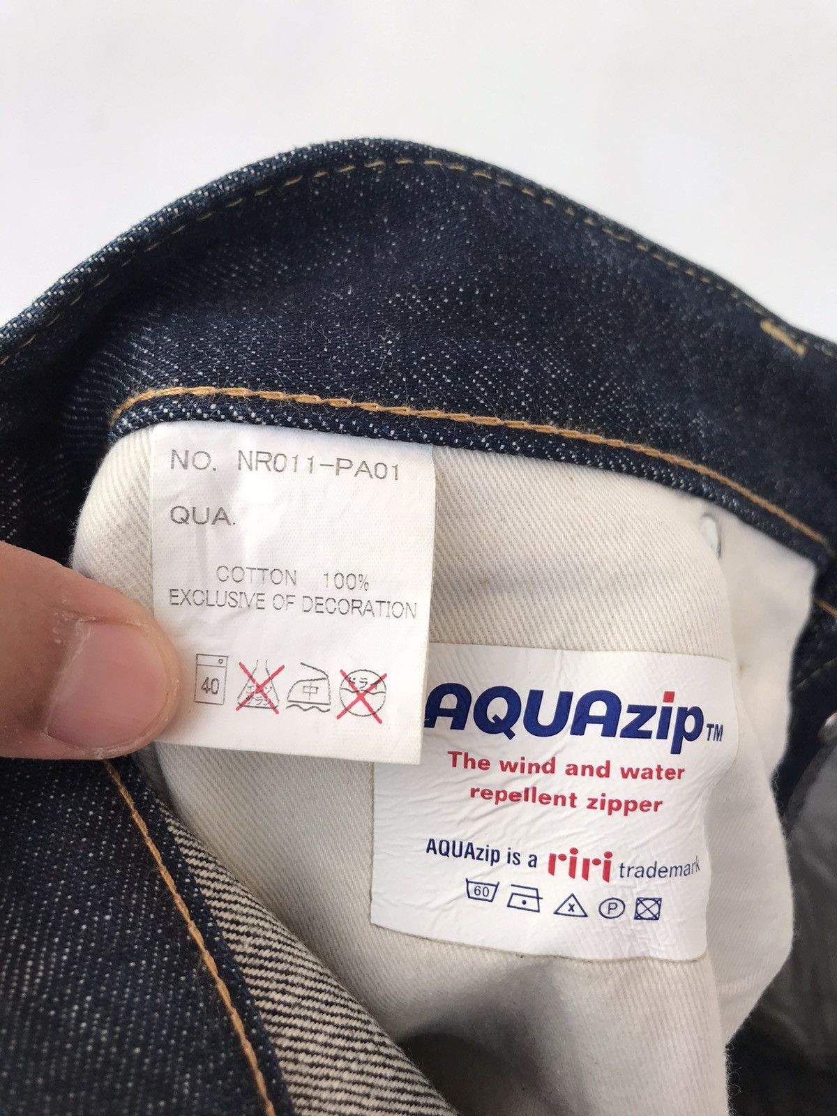 Nitraid Nitraid Selvedge Red Line Pant With Riri Aquazip Size US 34 / EU 50 - 13 Thumbnail