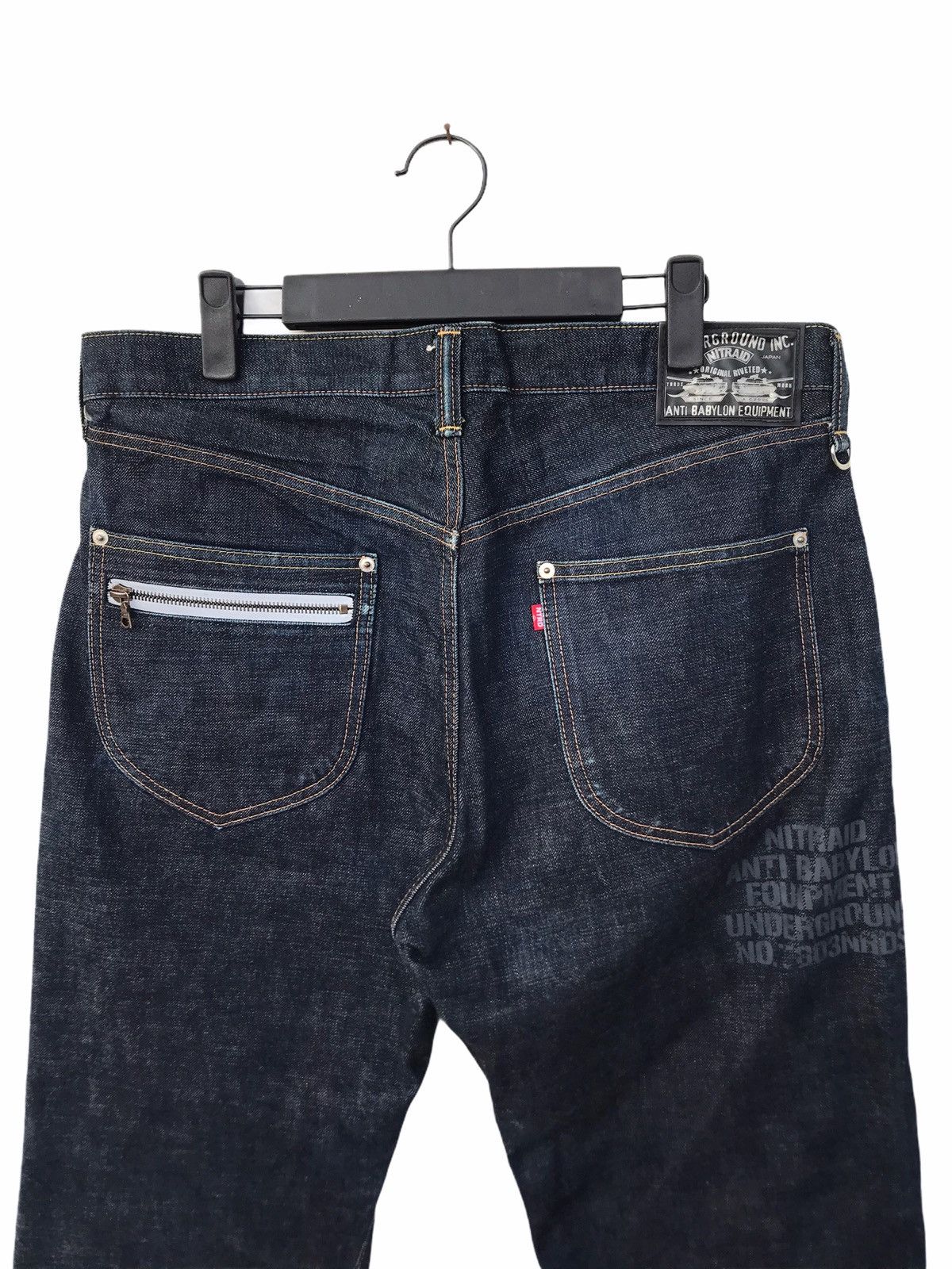Nitraid Nitraid Selvedge Red Line Pant With Riri Aquazip Size US 34 / EU 50 - 3 Thumbnail