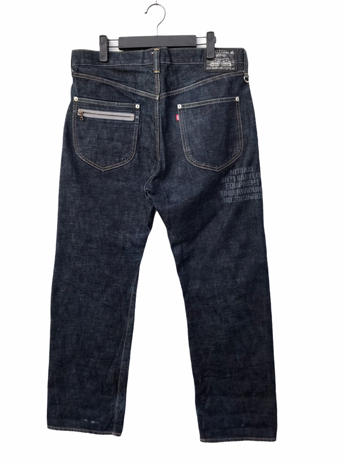 Nitraid Nitraid Selvedge Red Line Pant With Riri Aquazip Size US 34 / EU 50 - 4 Thumbnail