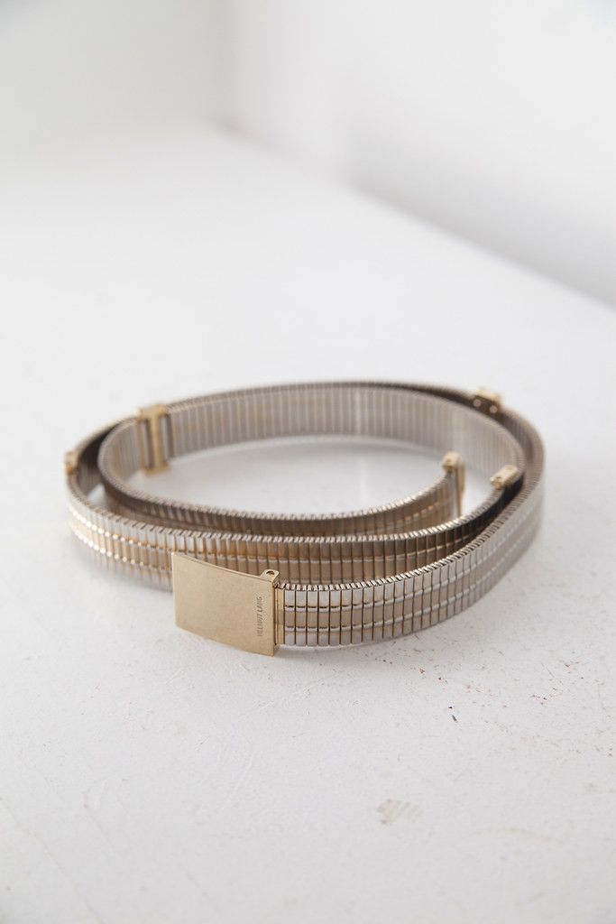 helmut lang chain belt