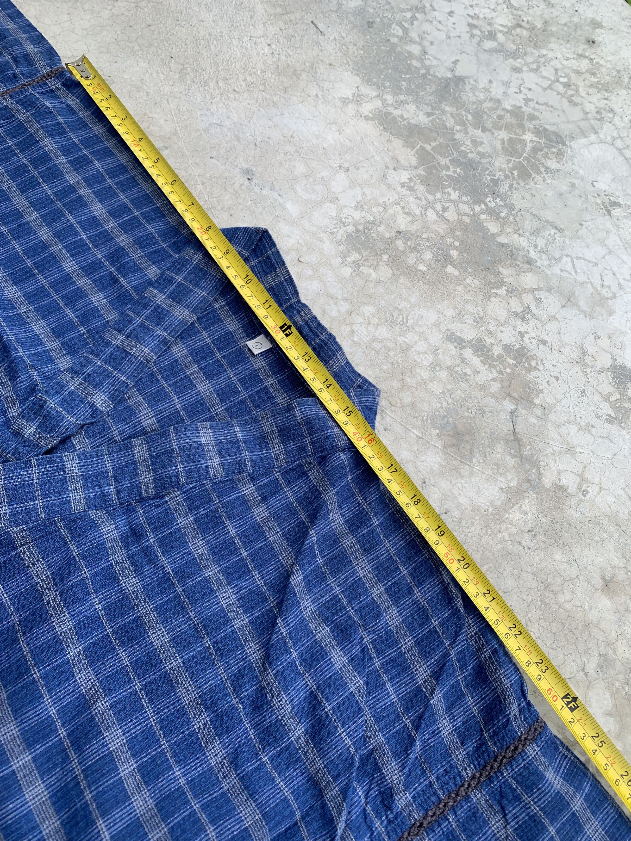 Uniqlo Vintage Uniqlo Plaid Check Hanten Kimono Size US M / EU 48-50 / 2 - 9 Thumbnail