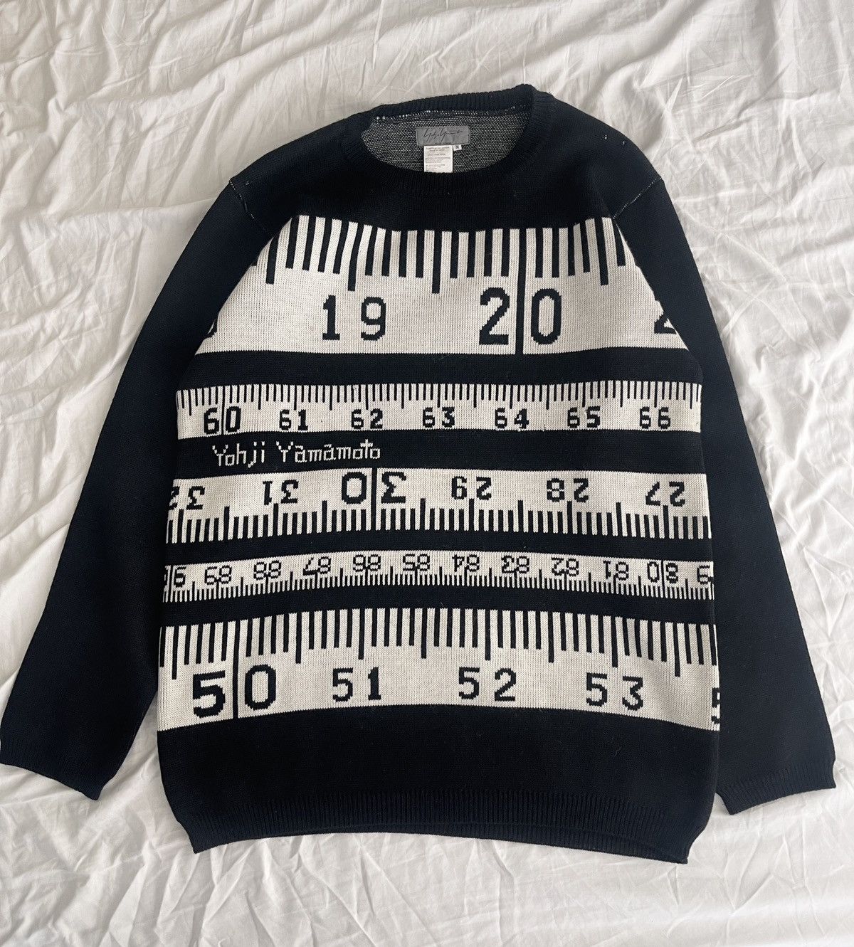 Yohji Yamamoto Yohji Yamamoto Pour Homme AW1995 Ruler Sweater