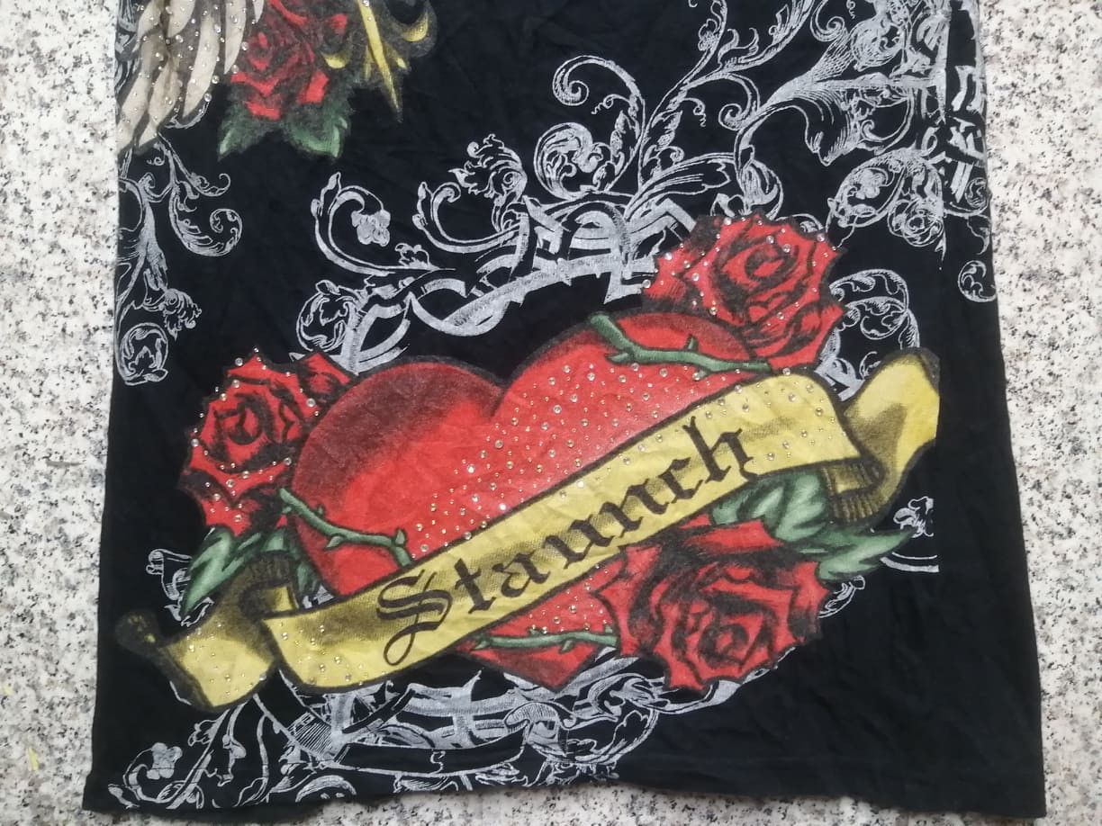 Harley Davidson × Vintage TEE PUNK VERY RARE Size S / US 4 / IT 40 - 4 Thumbnail