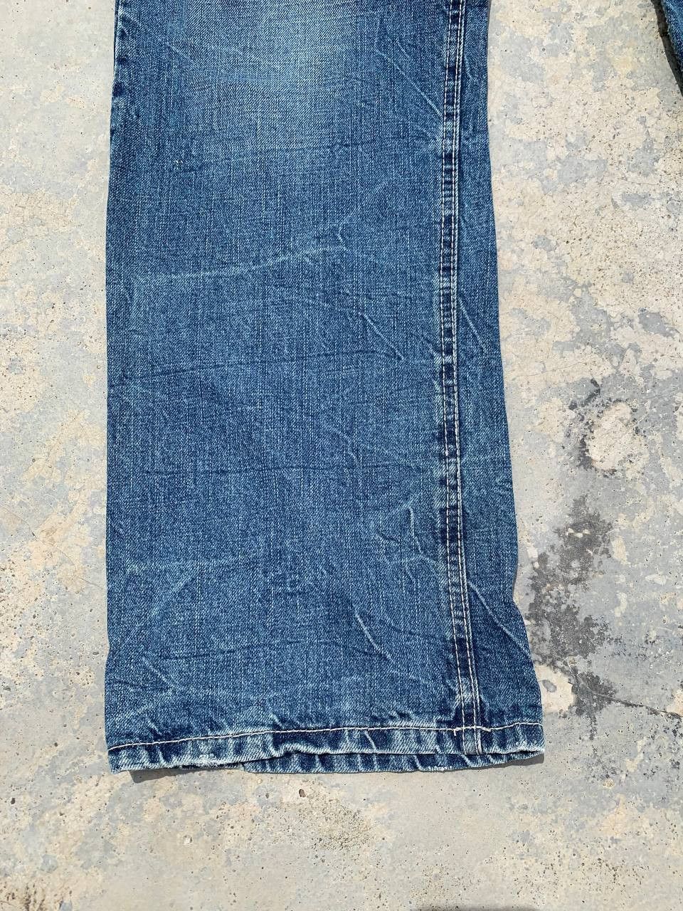 Japanese Brand Japan Brand R>>> Lightning Design Washed Denim Jeans Size US 32 / EU 48 - 7 Thumbnail