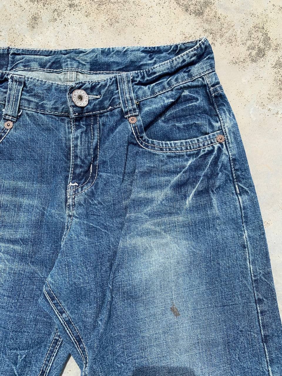 Japanese Brand Japan Brand R>>> Lightning Design Washed Denim Jeans Size US 32 / EU 48 - 3 Thumbnail