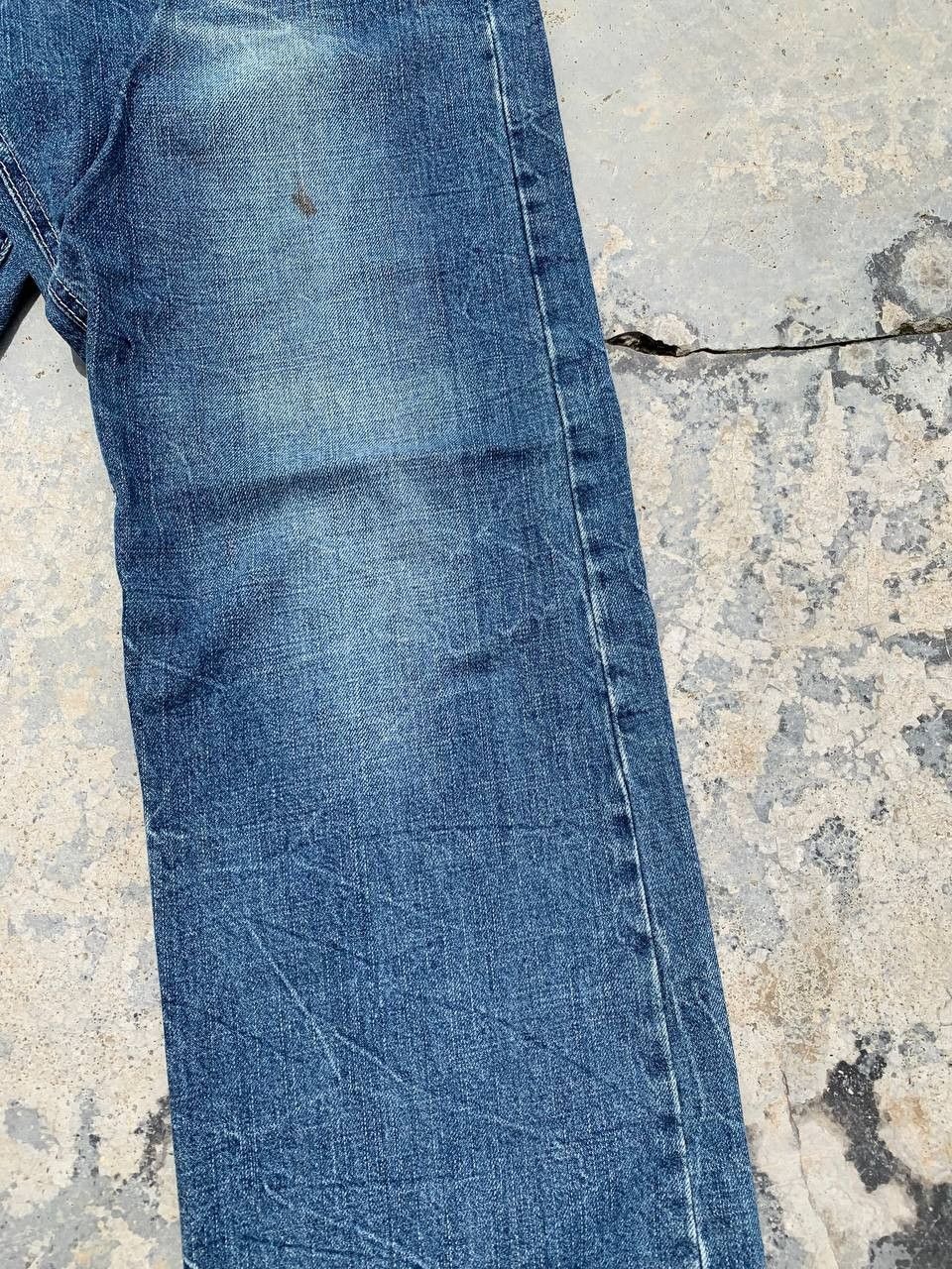 Japanese Brand Japan Brand R>>> Lightning Design Washed Denim Jeans Size US 32 / EU 48 - 5 Thumbnail