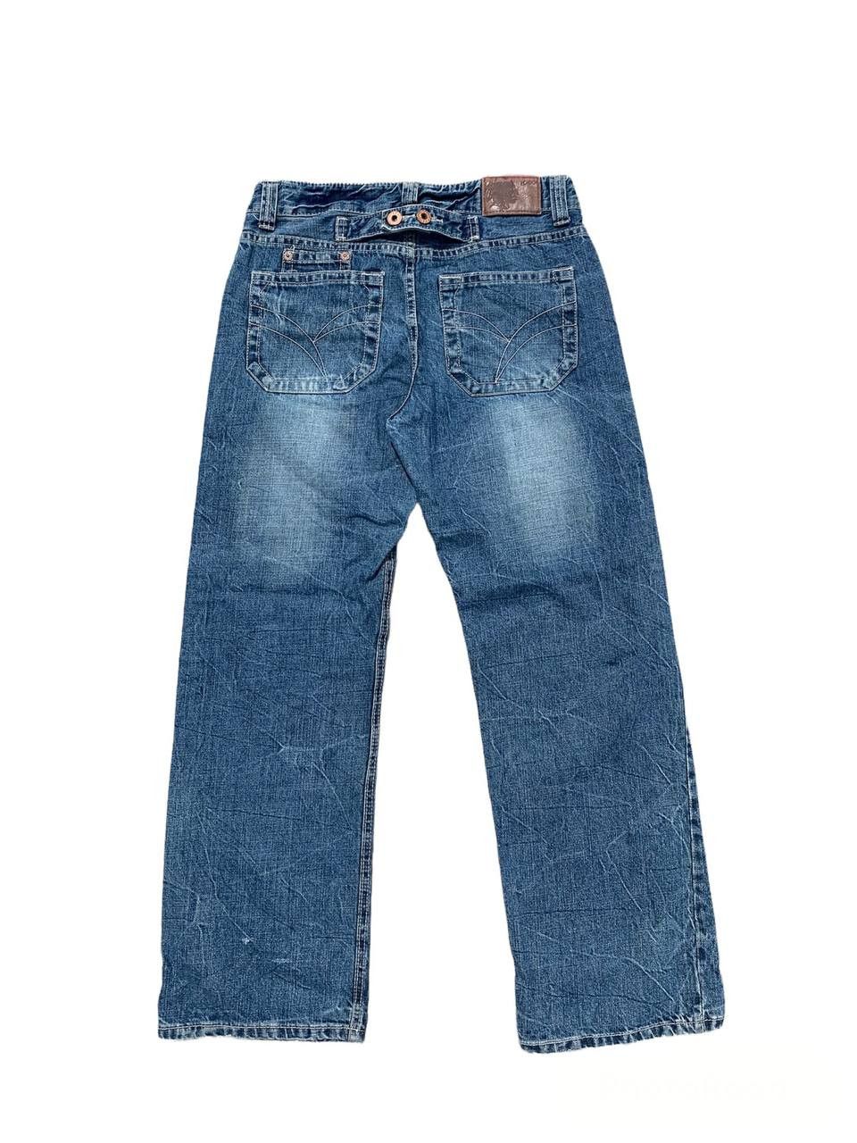 Japanese Brand Japan Brand R>>> Lightning Design Washed Denim Jeans Size US 32 / EU 48 - 2 Thumbnail