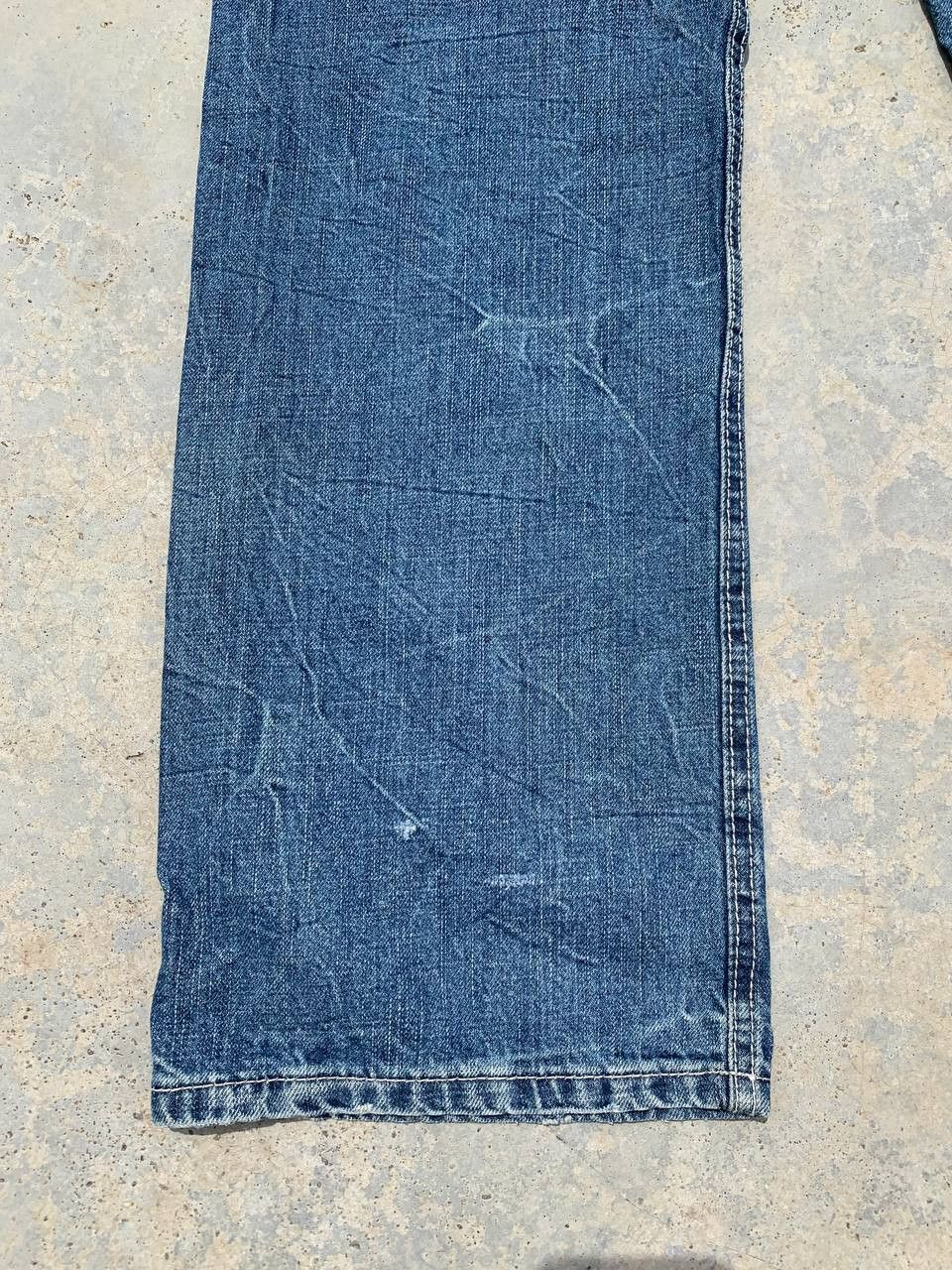 Japanese Brand Japan Brand R>>> Lightning Design Washed Denim Jeans Size US 32 / EU 48 - 12 Thumbnail