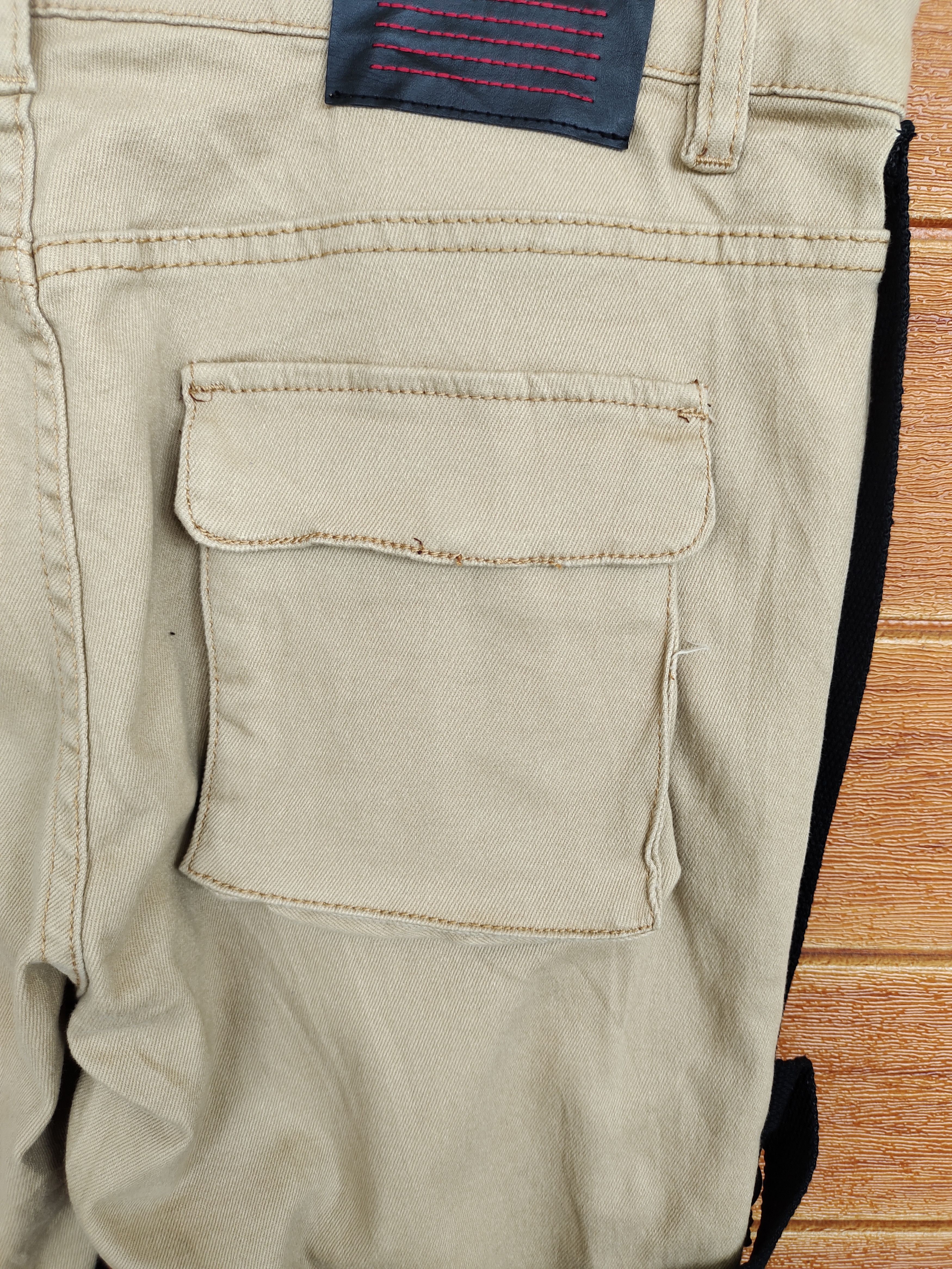 Seditionaries SERENEDE Bondage Acid Wash Cargo Skinny Denim Jeans Size US 34 / EU 50 - 15 Thumbnail