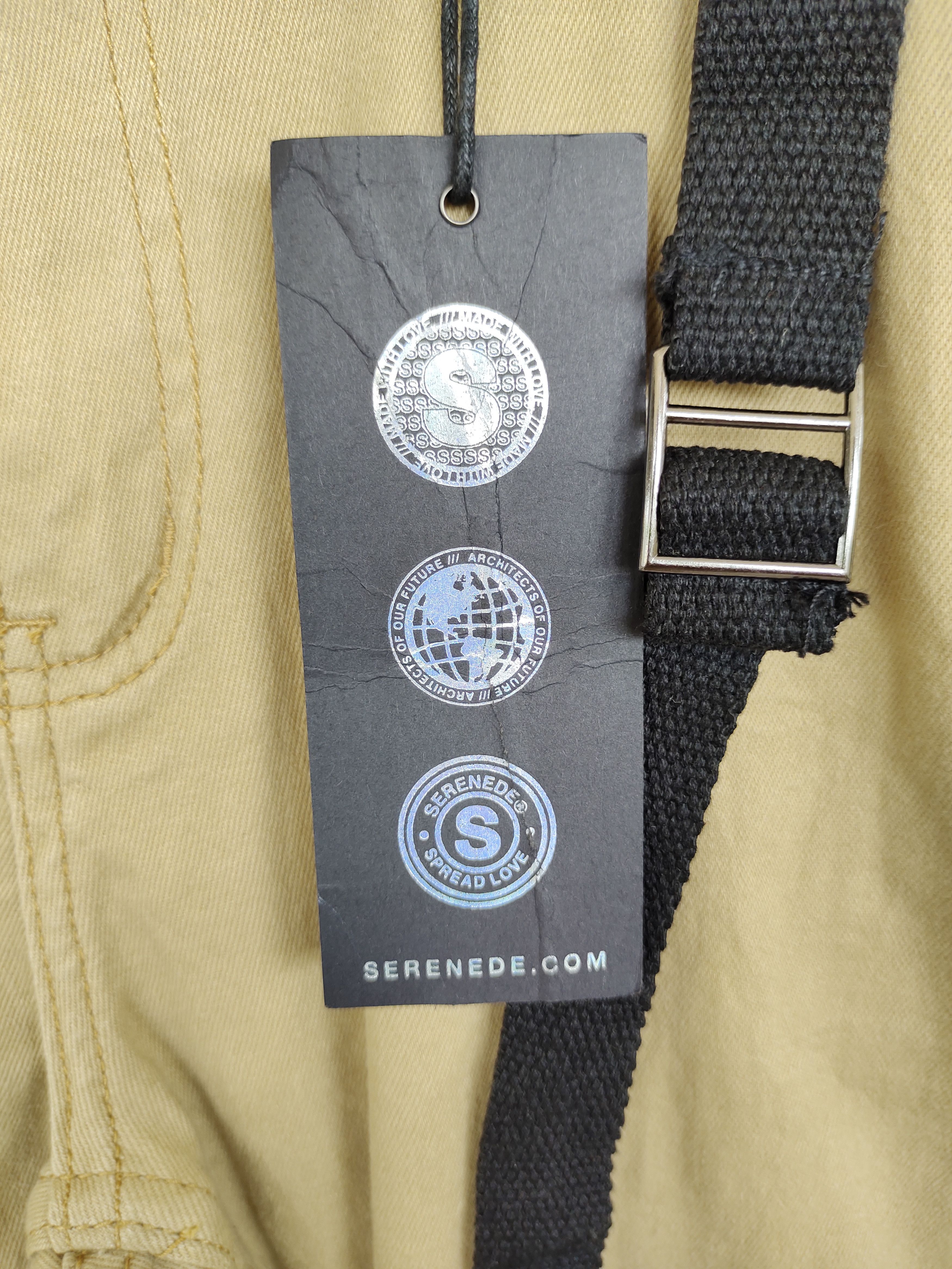 Seditionaries SERENEDE Bondage Acid Wash Cargo Skinny Denim Jeans Size US 34 / EU 50 - 4 Thumbnail