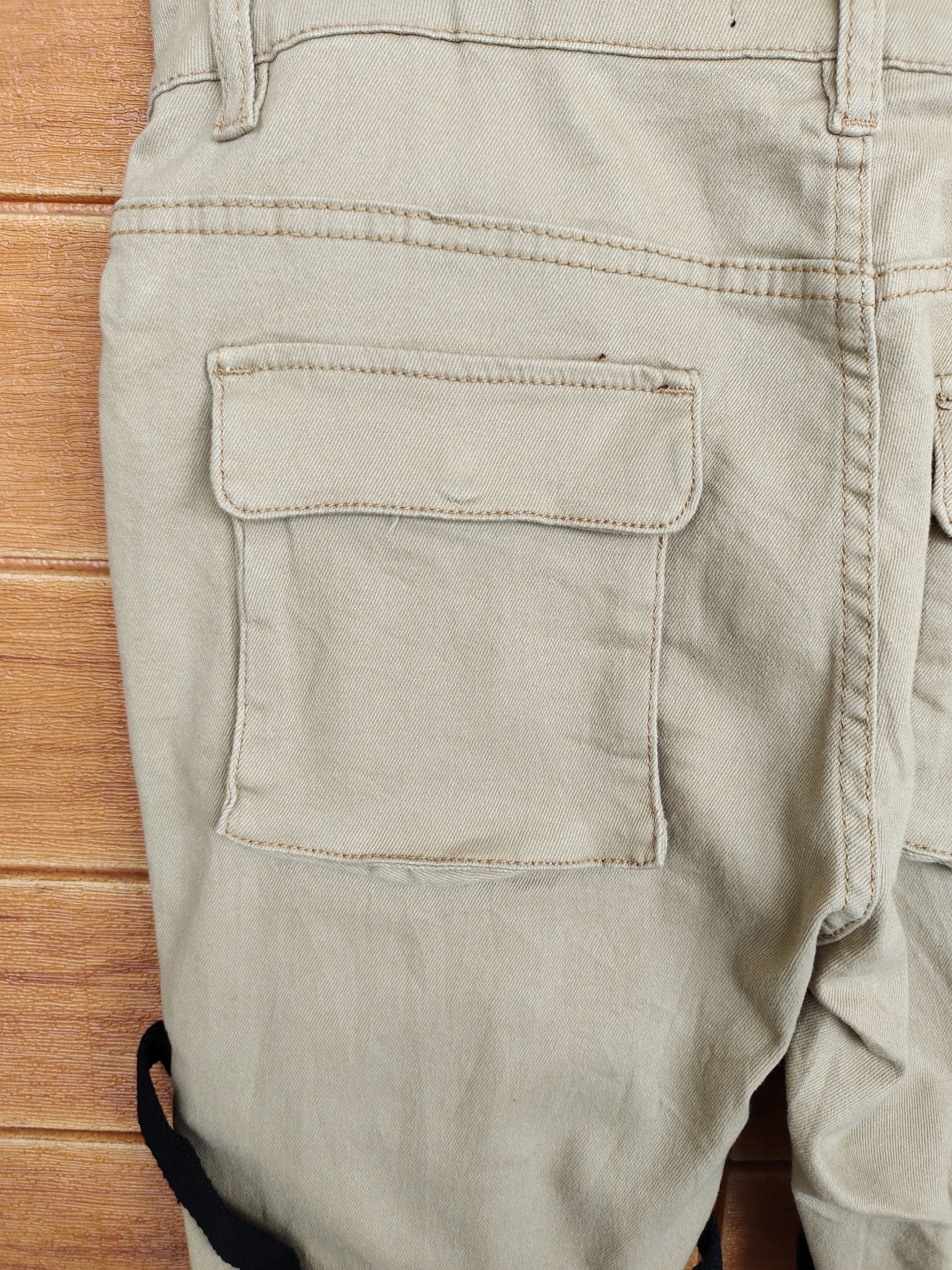 Seditionaries SERENEDE Bondage Acid Wash Cargo Skinny Denim Jeans Size US 34 / EU 50 - 16 Thumbnail