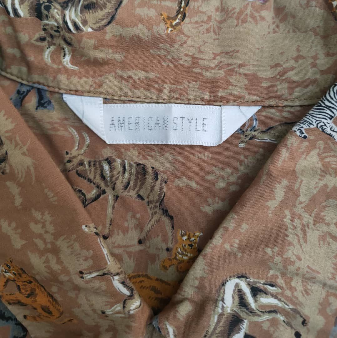 Rainforest Vintage Safari Motive Size US L / EU 52-54 / 3 - 4 Thumbnail