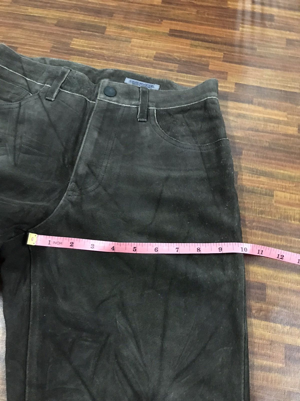 Japanese Brand vintage United arrows leather PANTS s28 Size US 28 / EU 44 - 8 Thumbnail