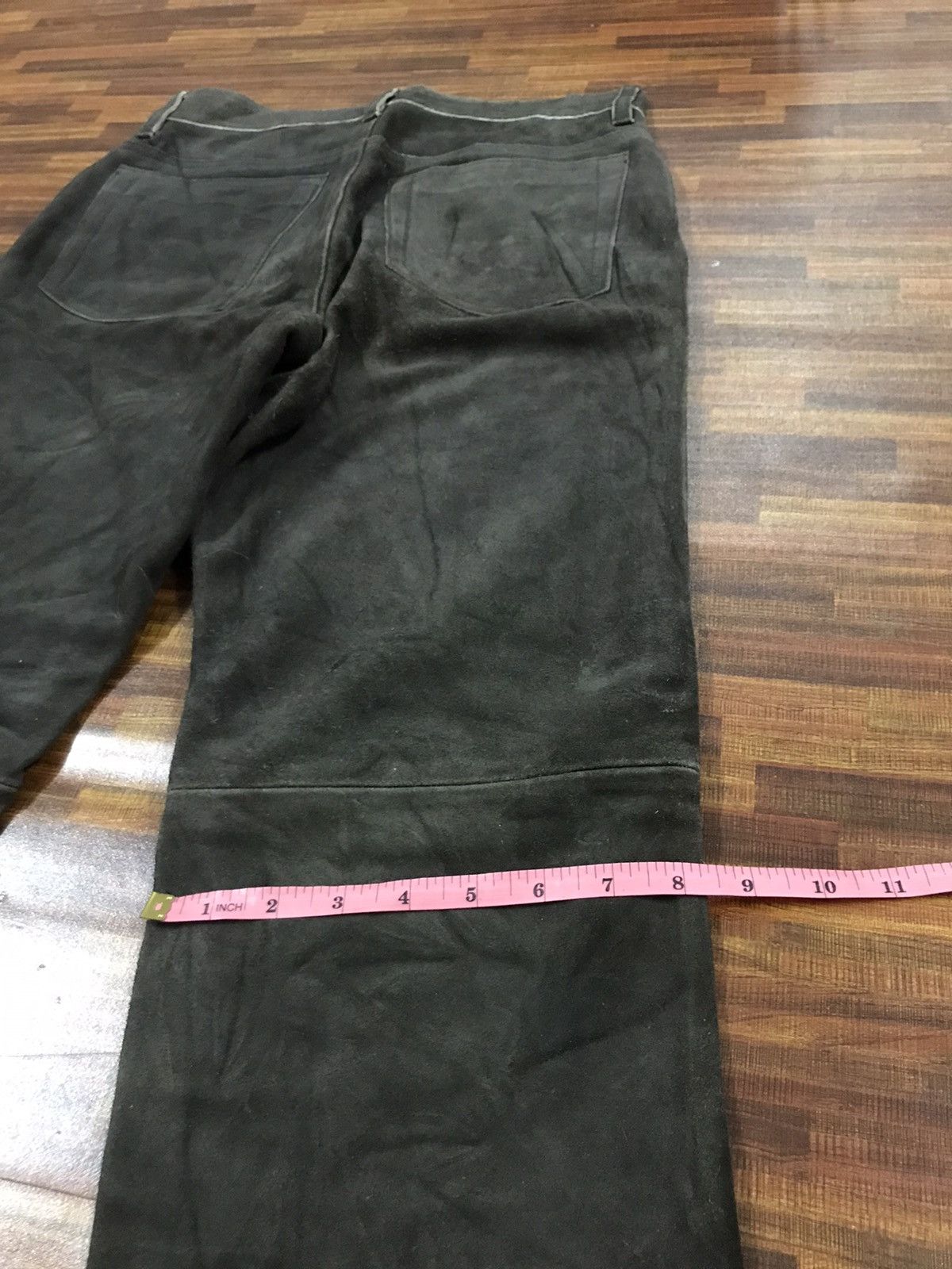 Japanese Brand vintage United arrows leather PANTS s28 Size US 28 / EU 44 - 11 Thumbnail
