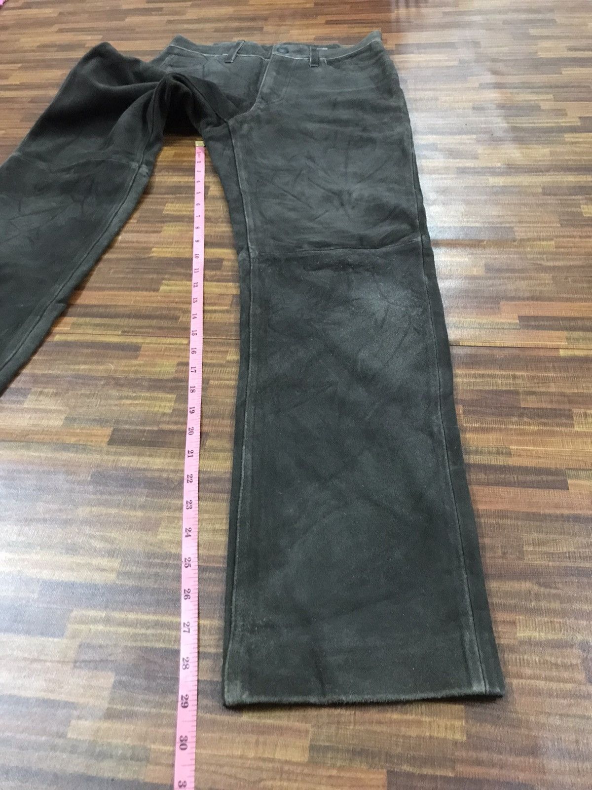 Japanese Brand vintage United arrows leather PANTS s28 Size US 28 / EU 44 - 10 Thumbnail
