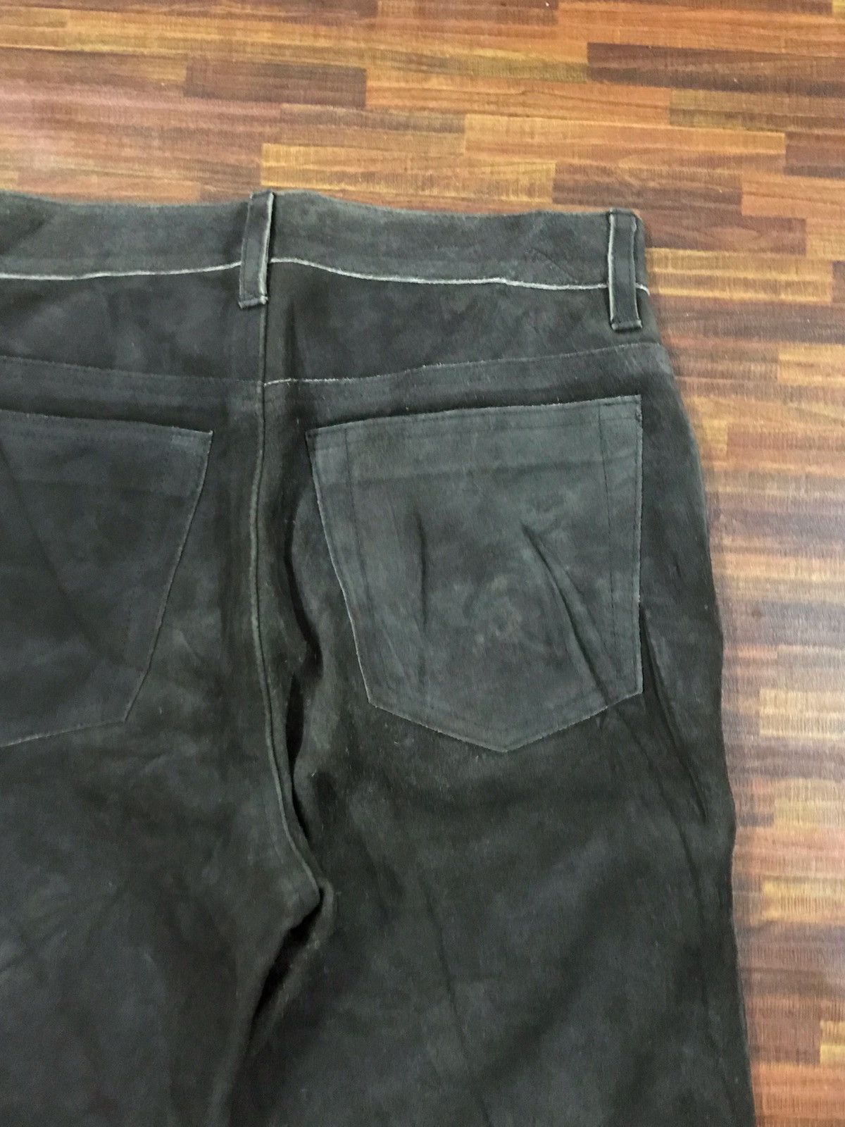 Japanese Brand vintage United arrows leather PANTS s28 Size US 28 / EU 44 - 2 Thumbnail