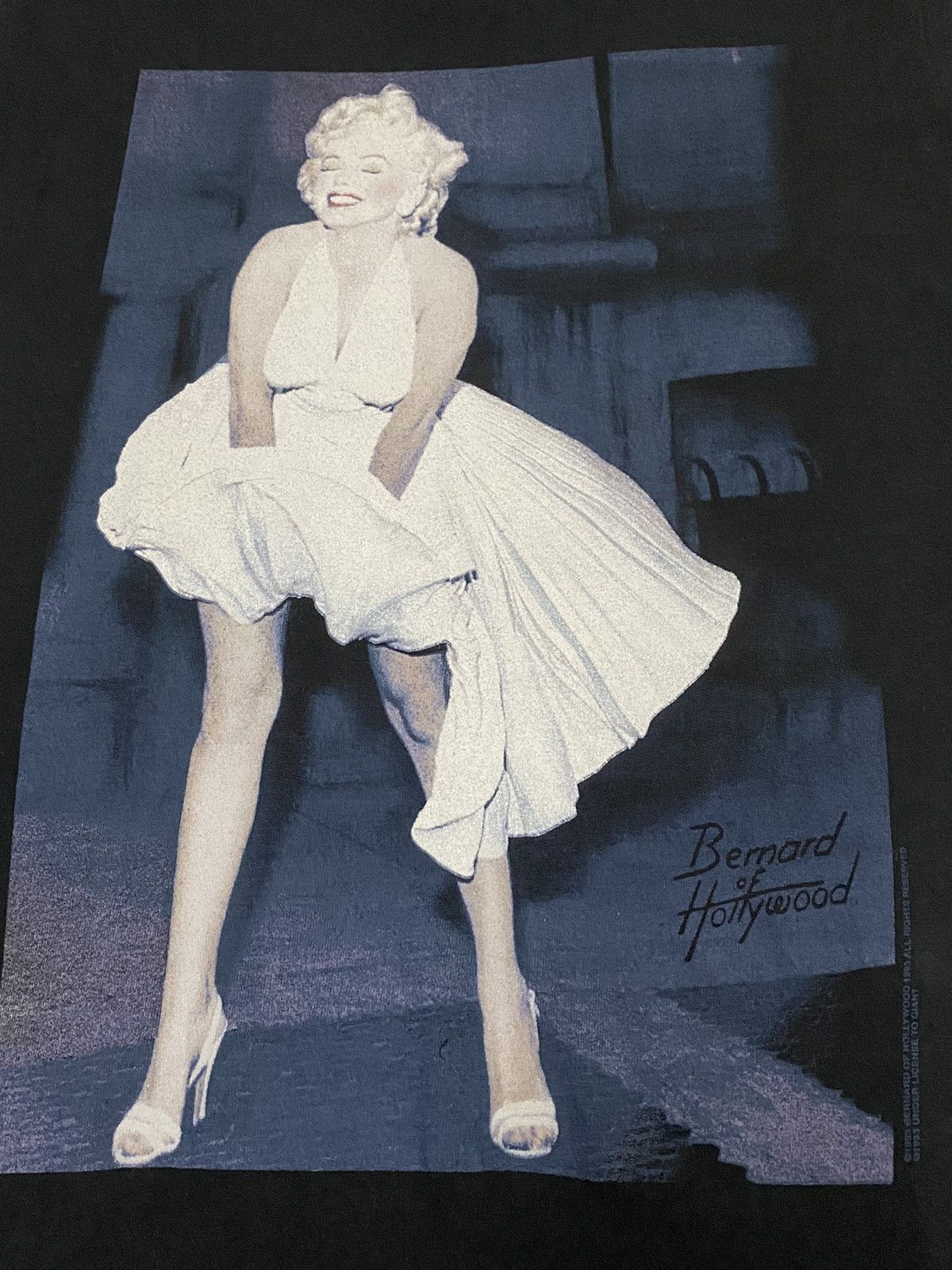 Band Tees × Vintage Vintage 90s Marilyn Monreo American Actress Size US M / EU 48-50 / 2 - 11 Thumbnail