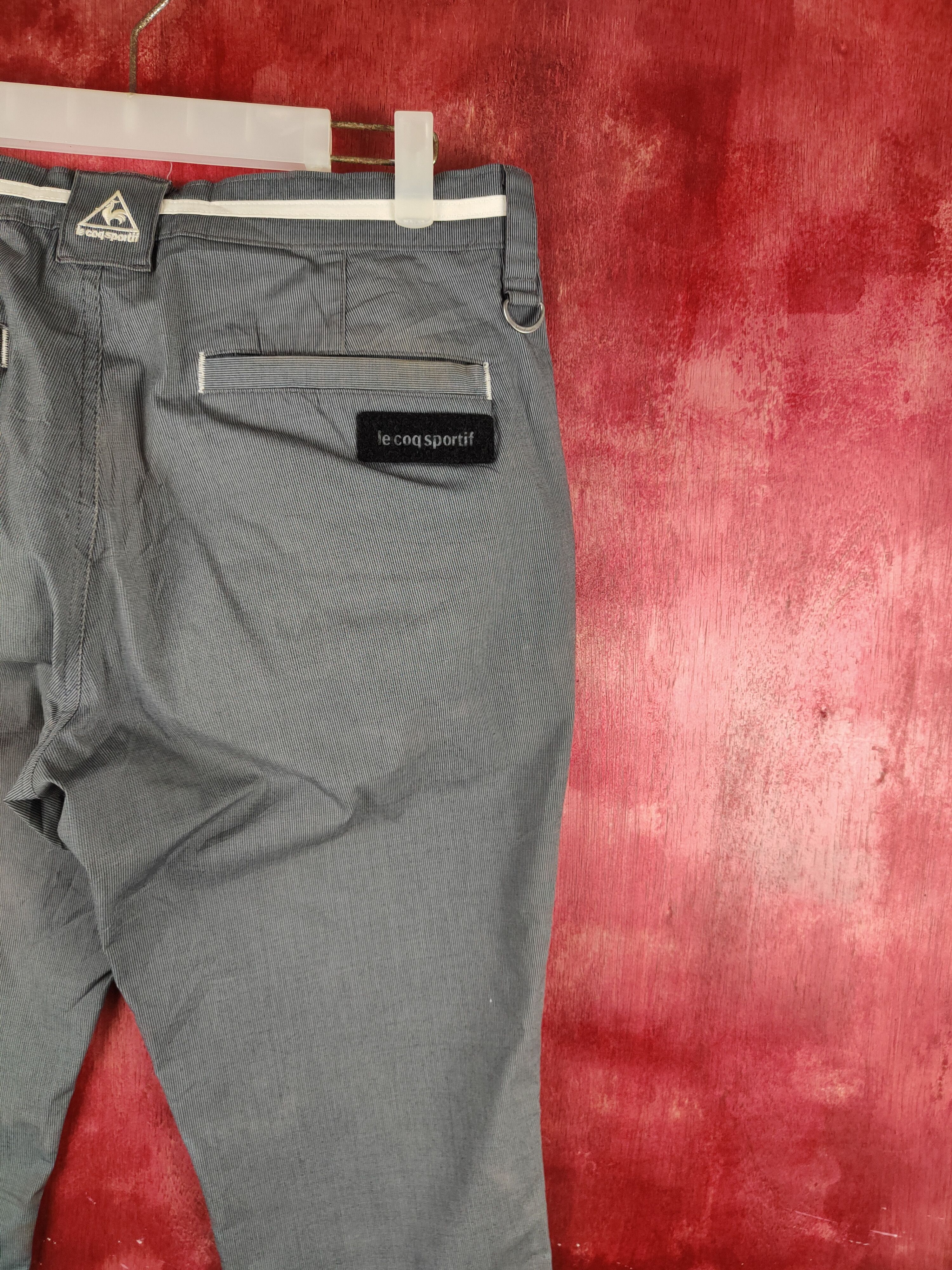 Japanese Brand × Le Coq Sportif Le Coq Sportif Gray Multi Pocket Tactical Casual Pants #S731 Size US 33 - 13 Thumbnail