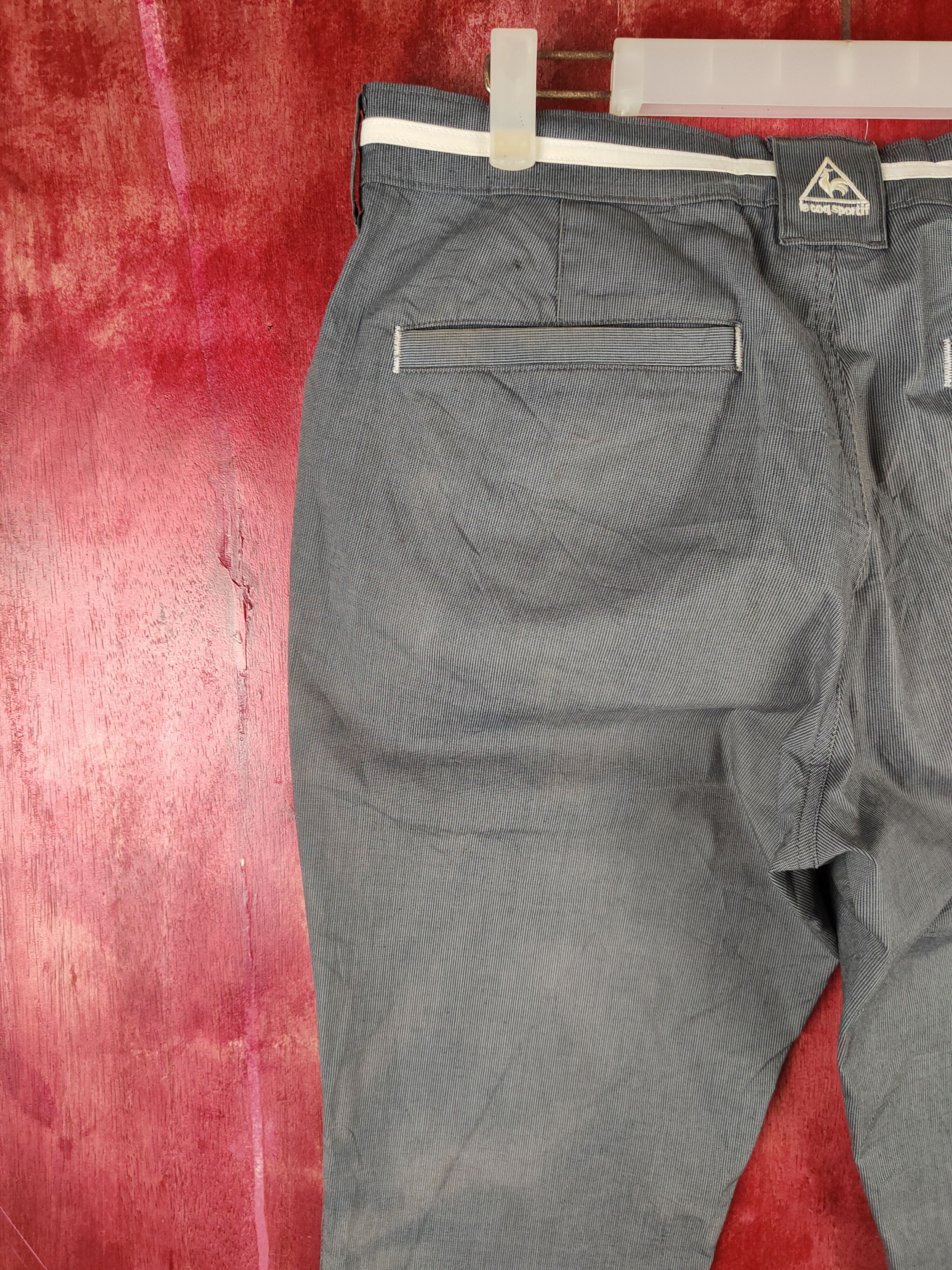 Japanese Brand × Le Coq Sportif Le Coq Sportif Gray Multi Pocket Tactical Casual Pants #S731 Size US 33 - 10 Thumbnail