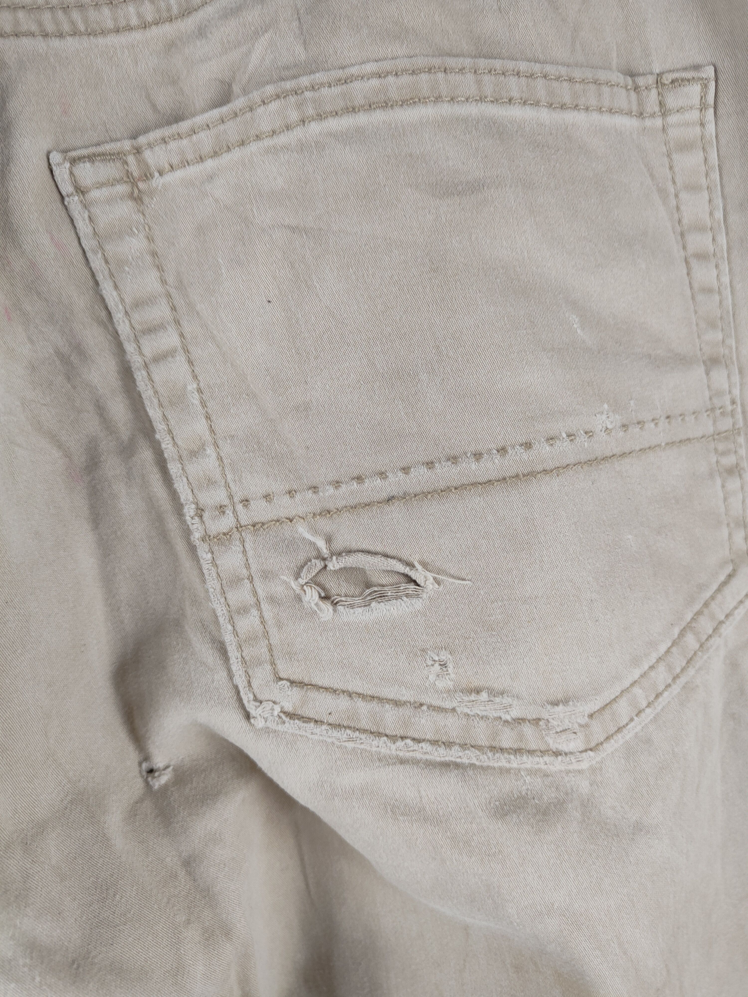 Japanese Brand × Kirkland Signature Kirkland Signature Light Brown ripped Casual Pants #S728 Size US 36 / EU 52 - 11 Thumbnail