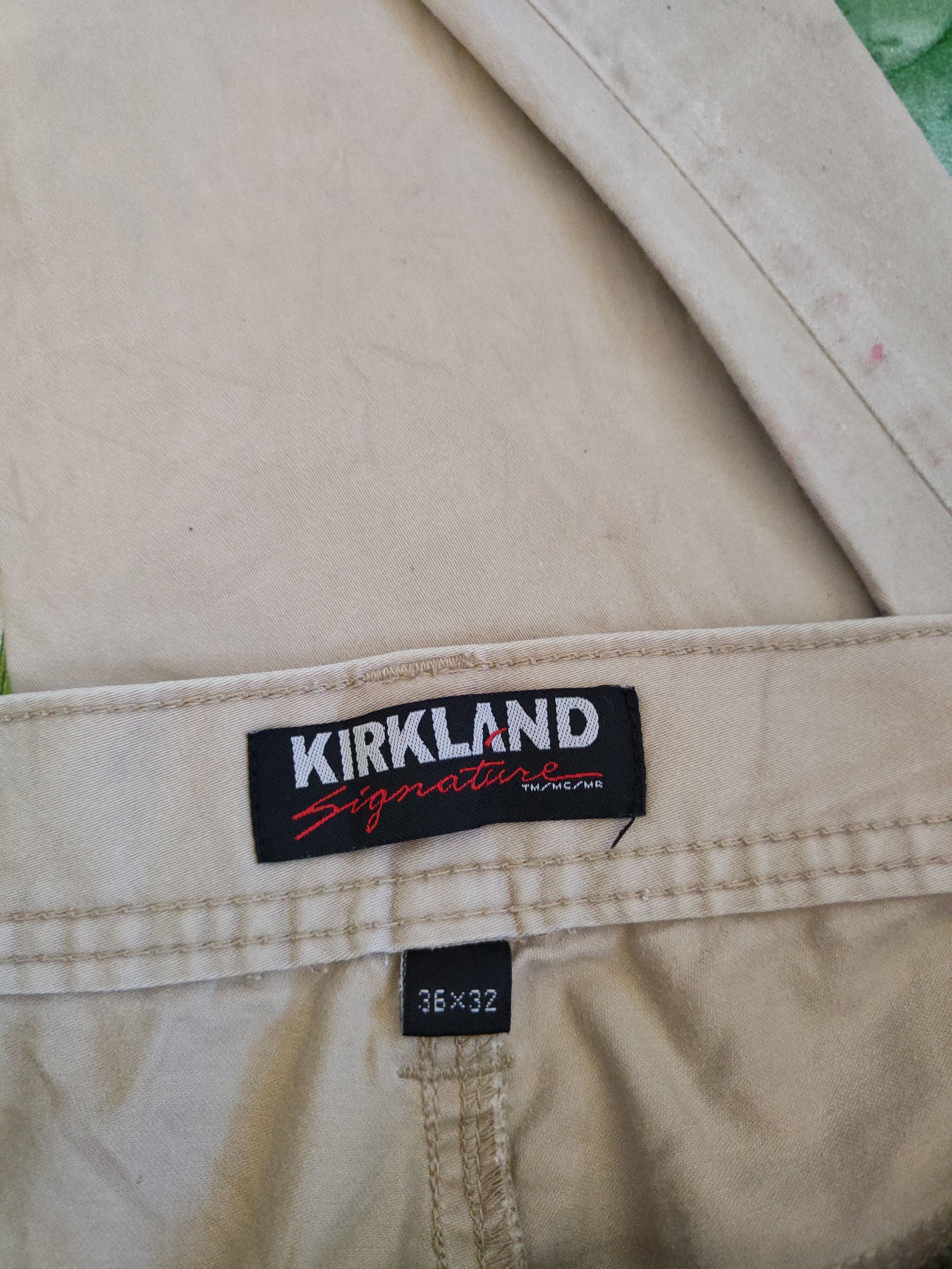 Japanese Brand × Kirkland Signature Kirkland Signature Light Brown ripped Casual Pants #S728 Size US 36 / EU 52 - 16 Thumbnail