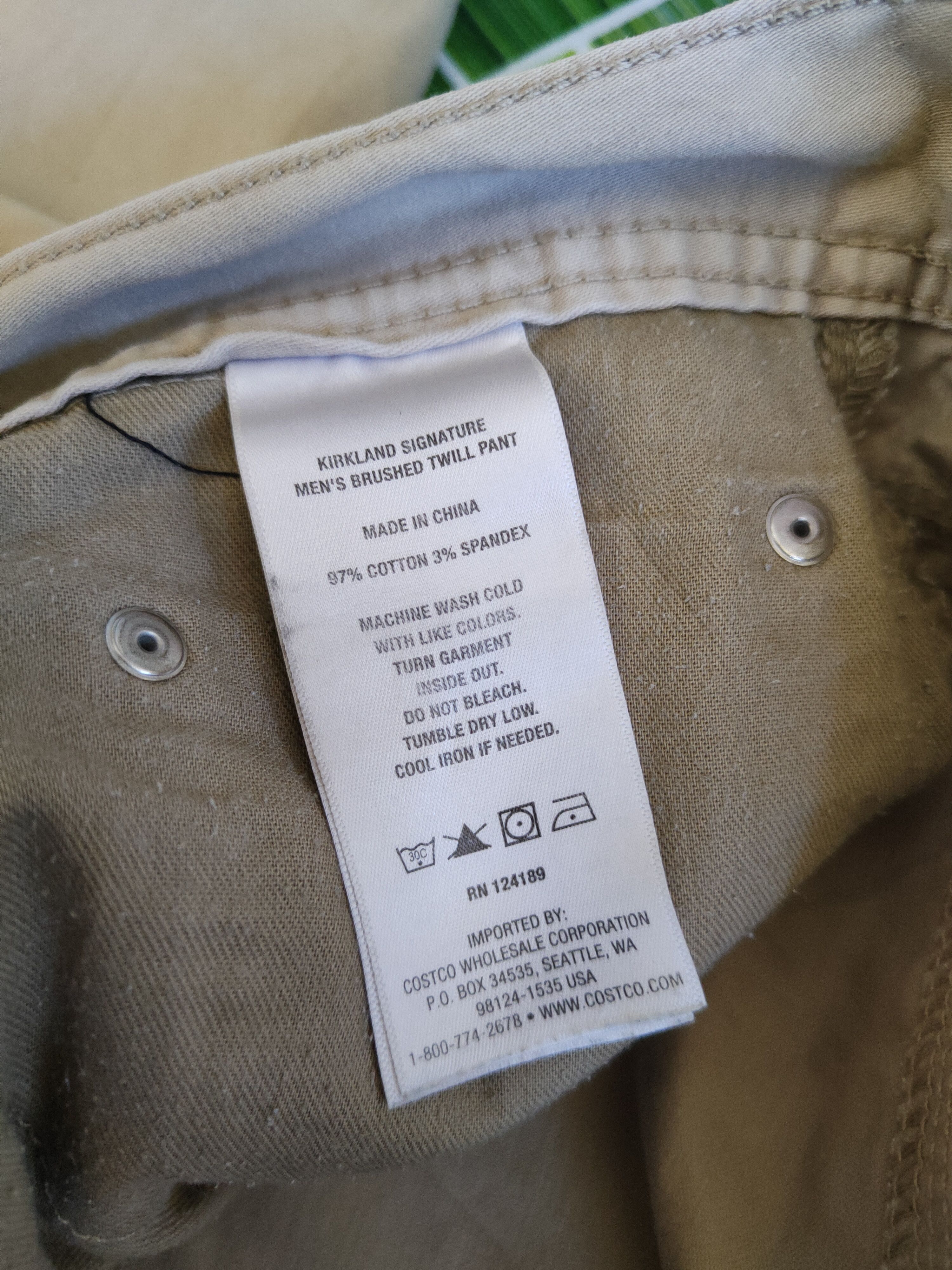 Japanese Brand × Kirkland Signature Kirkland Signature Light Brown ripped Casual Pants #S728 Size US 36 / EU 52 - 15 Thumbnail