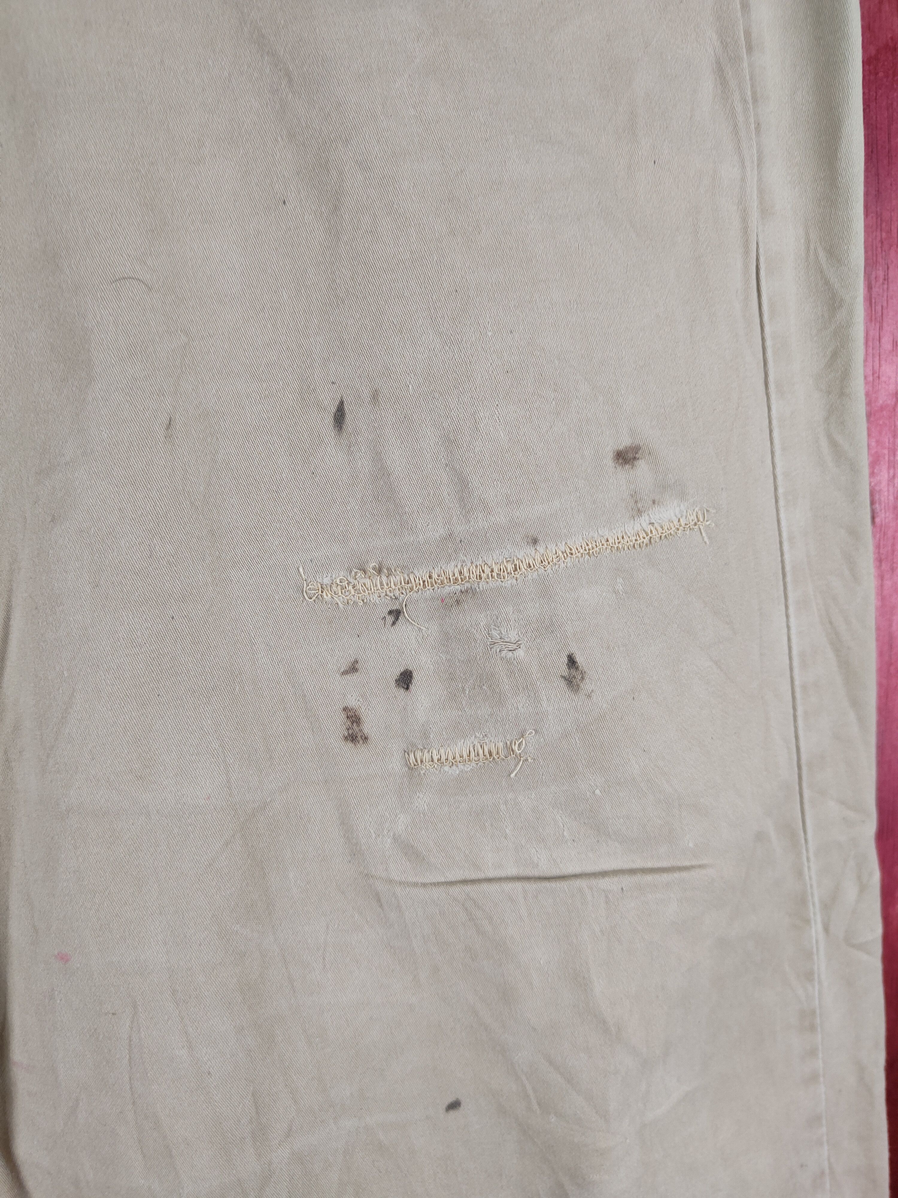 Japanese Brand × Kirkland Signature Kirkland Signature Light Brown ripped Casual Pants #S728 Size US 36 / EU 52 - 5 Thumbnail
