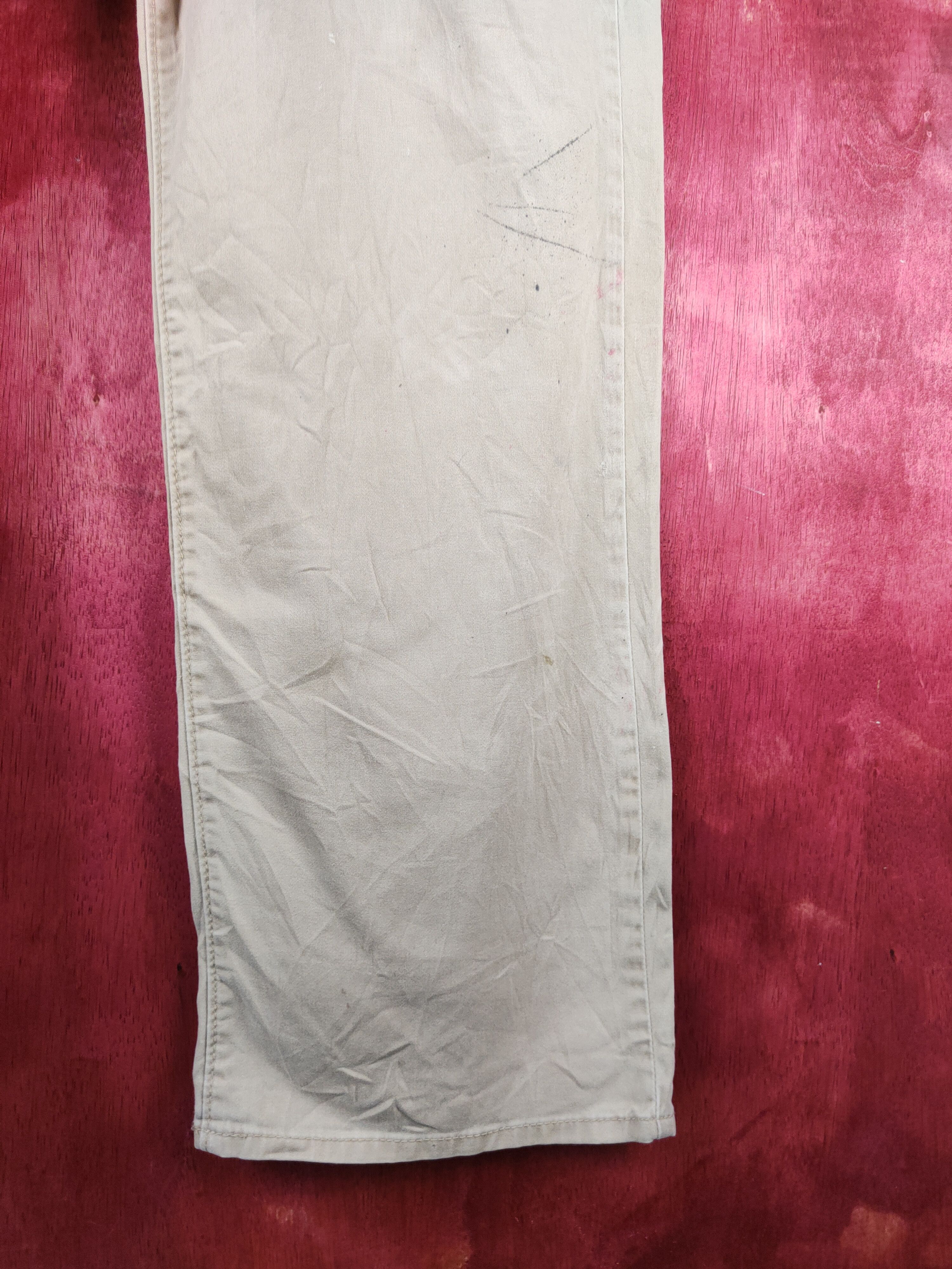 Japanese Brand × Kirkland Signature Kirkland Signature Light Brown ripped Casual Pants #S728 Size US 36 / EU 52 - 7 Thumbnail