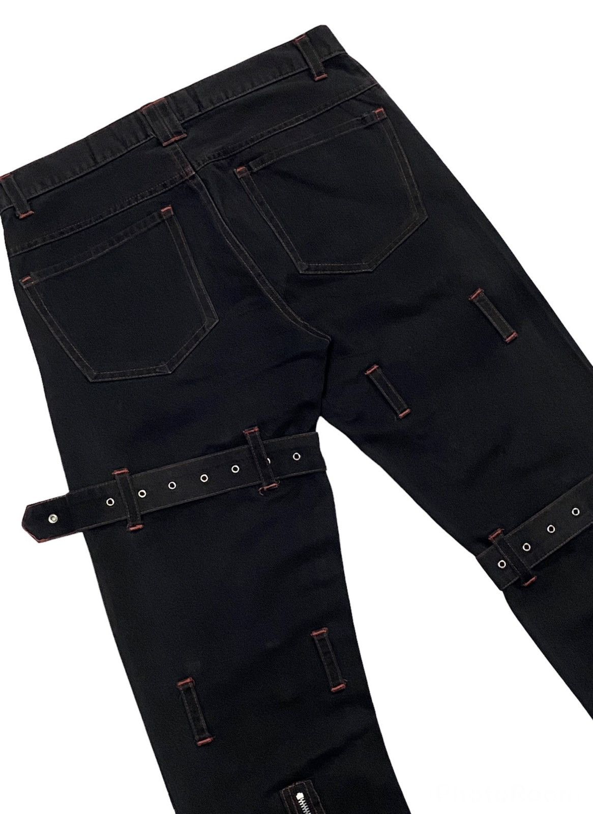 Japanese Brand × Seditionaries Devil Fashion Punk Gothic Bootcut Pants Size US 30 / EU 46 - 23 Thumbnail
